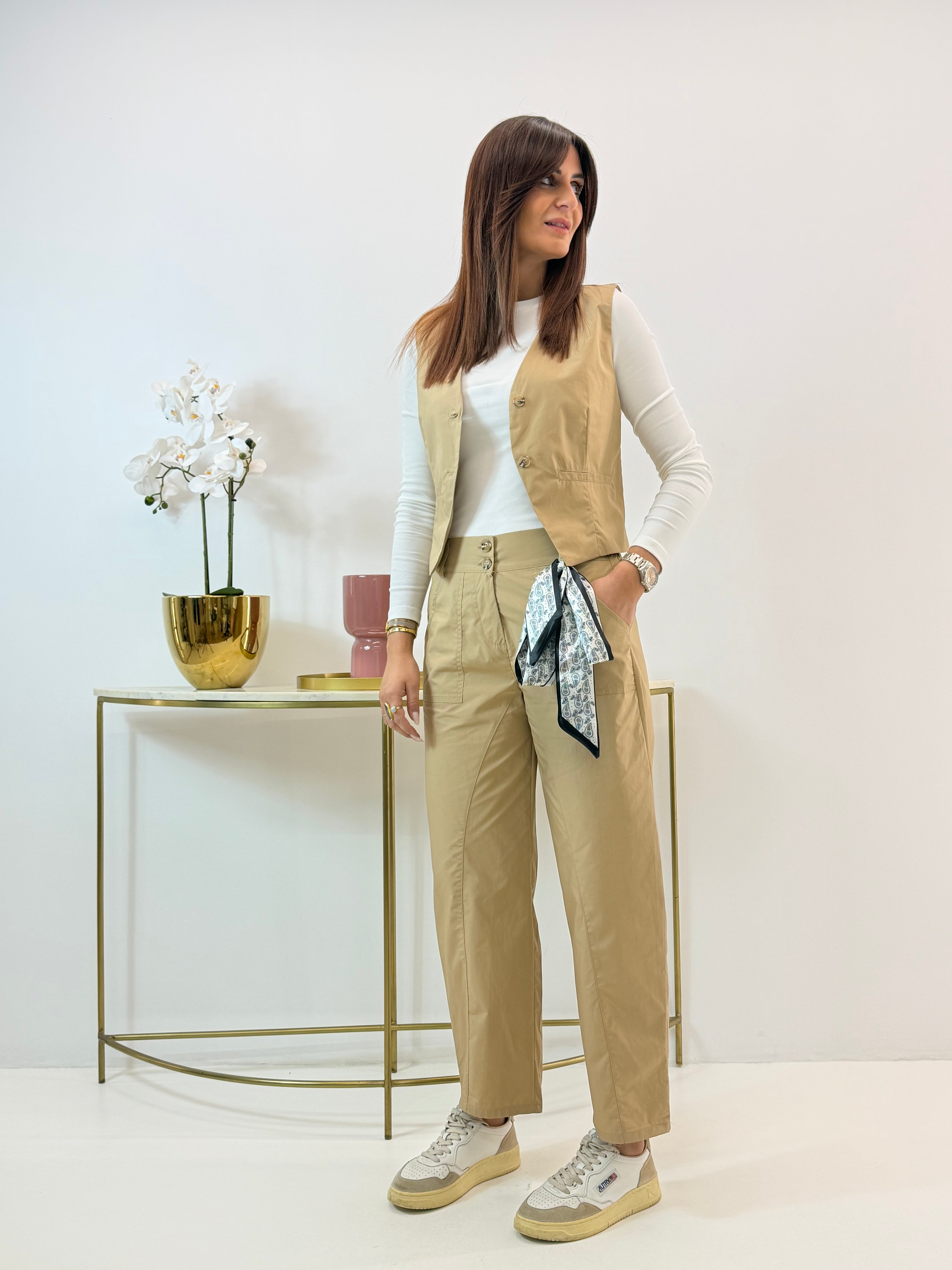 GILET IVORY