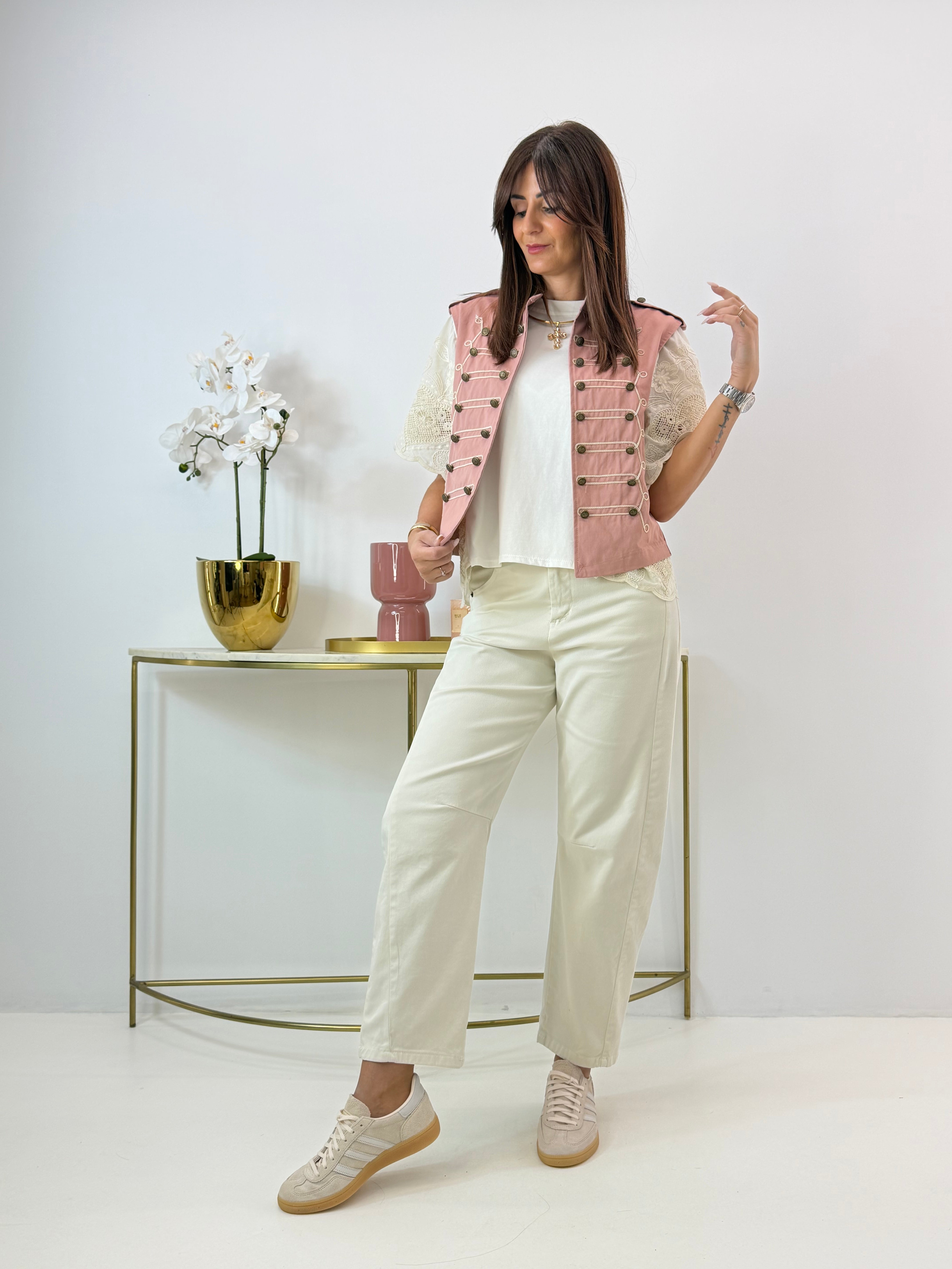 GILET GIANNA ROSA