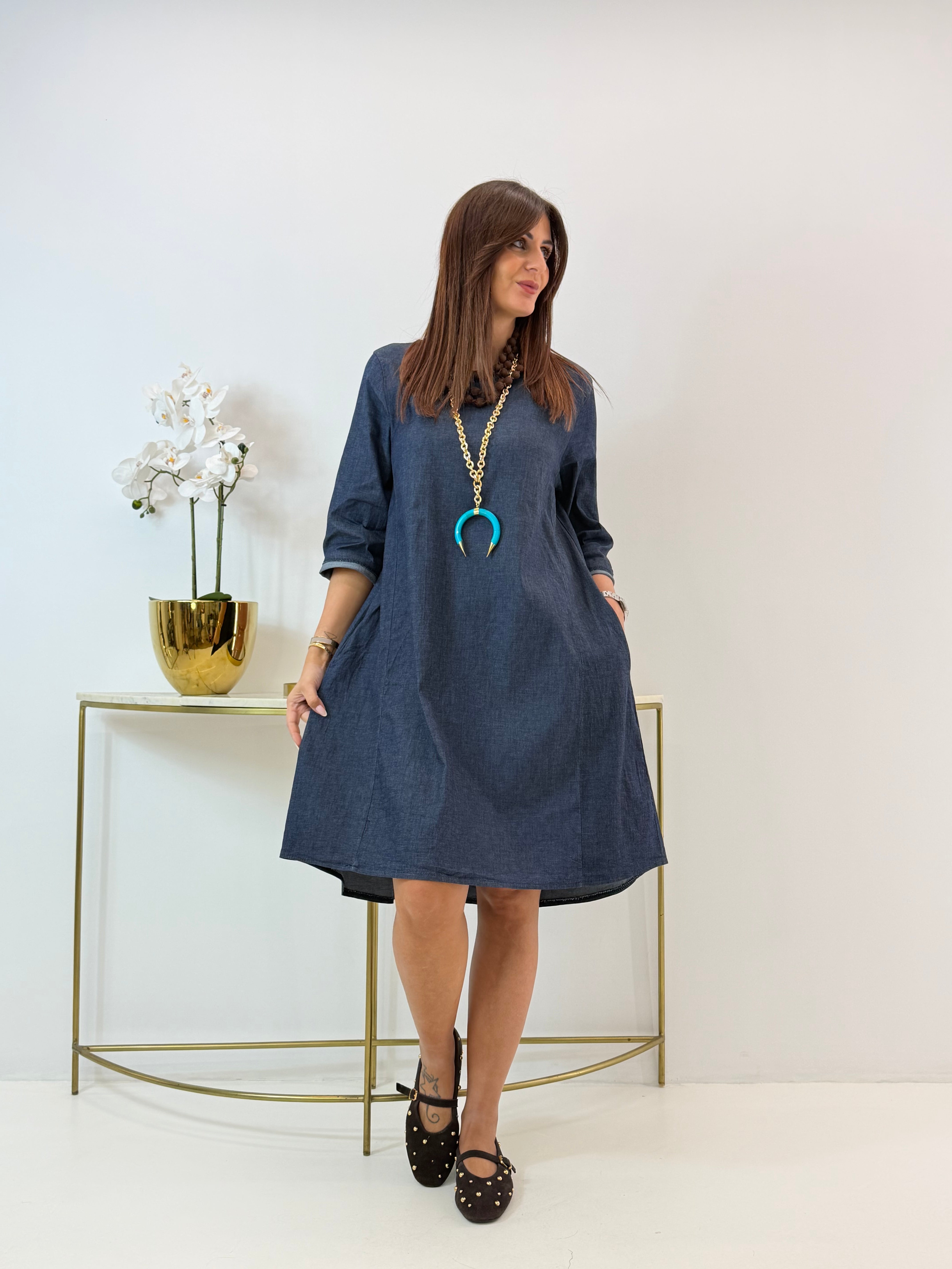 ABITO SANDY IN DENIM