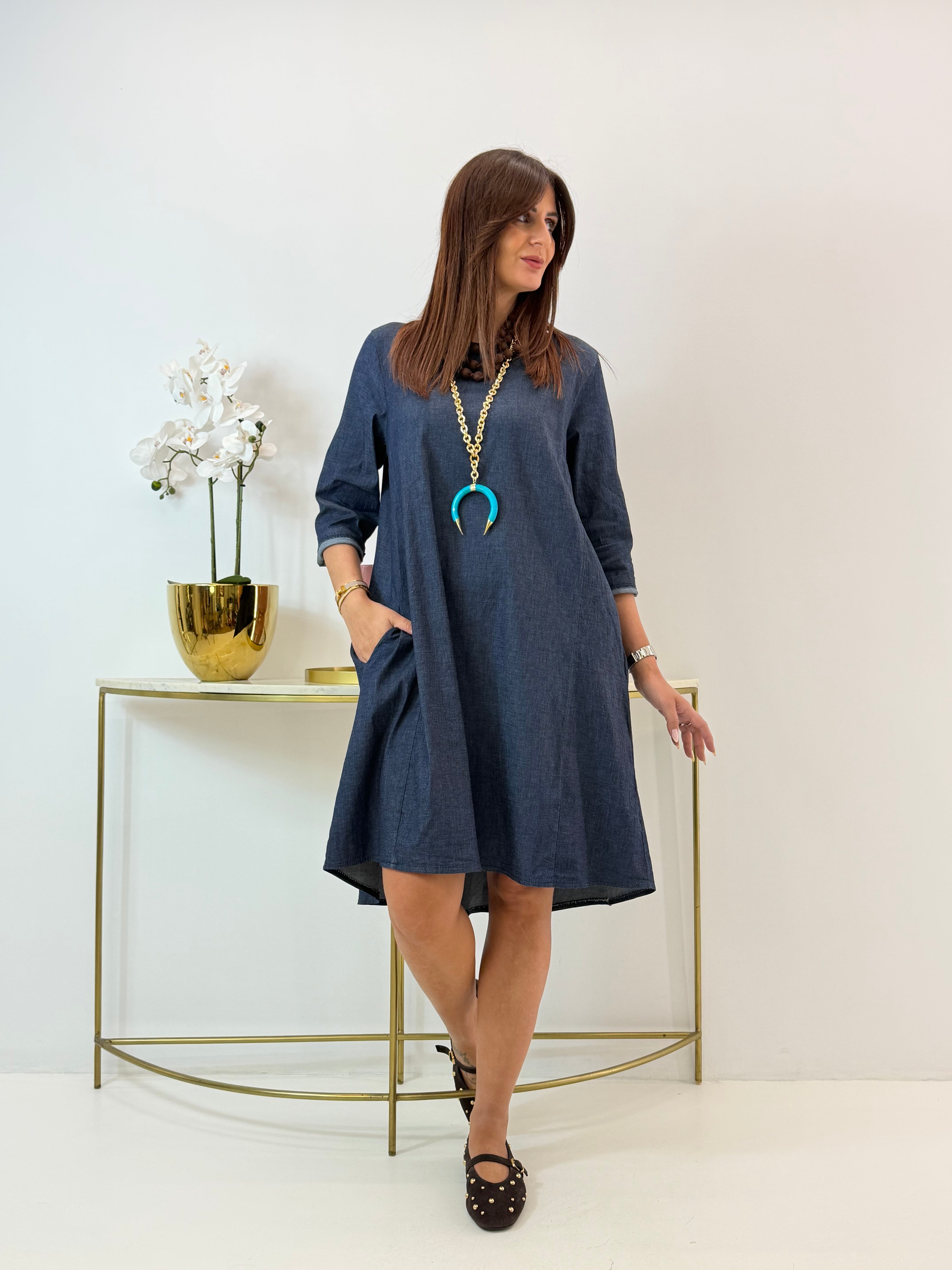 ABITO SANDY IN DENIM