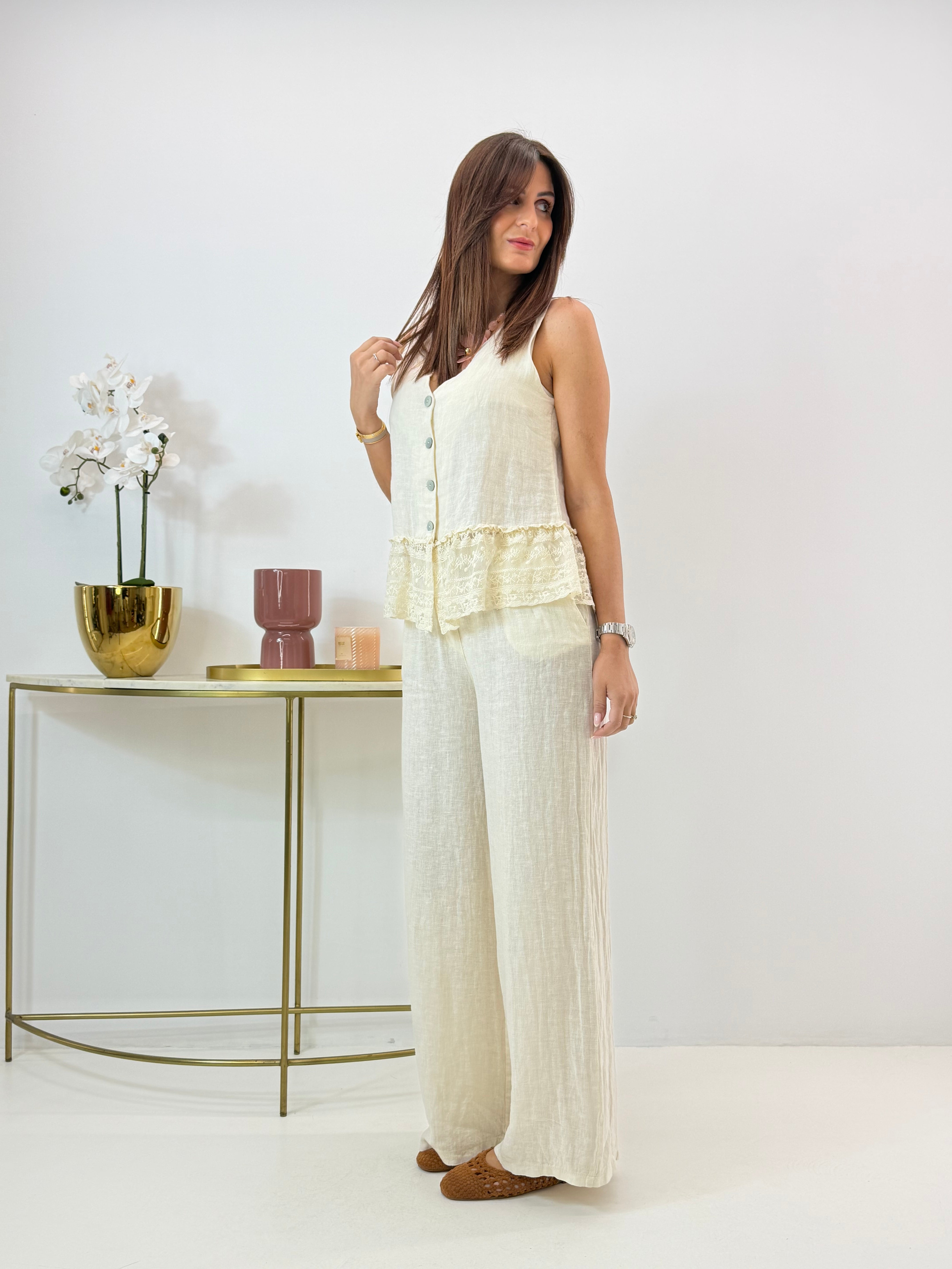 PANTALONE KRISTAL PANNA