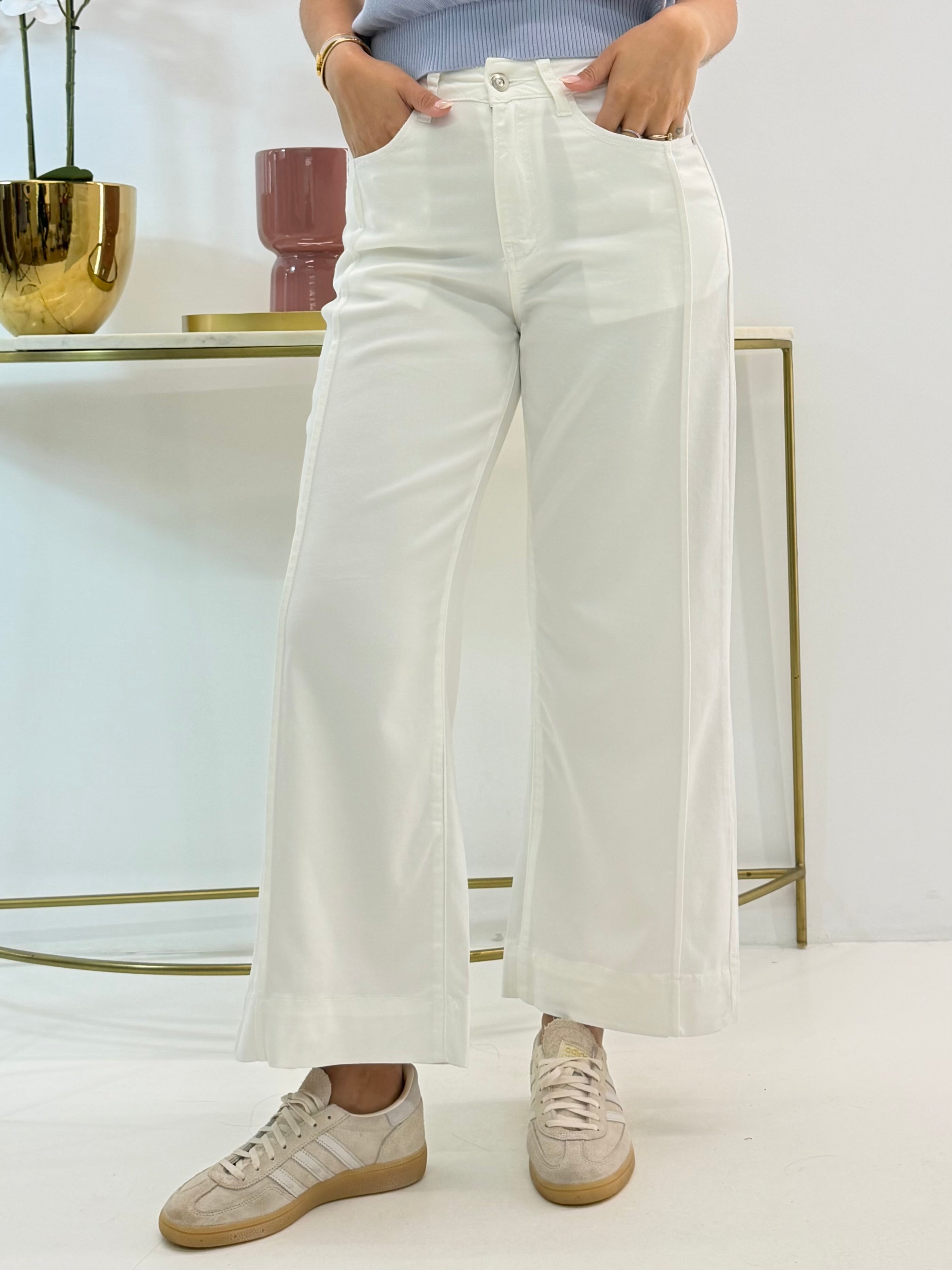 JEANS LUDOVICA BIANCO