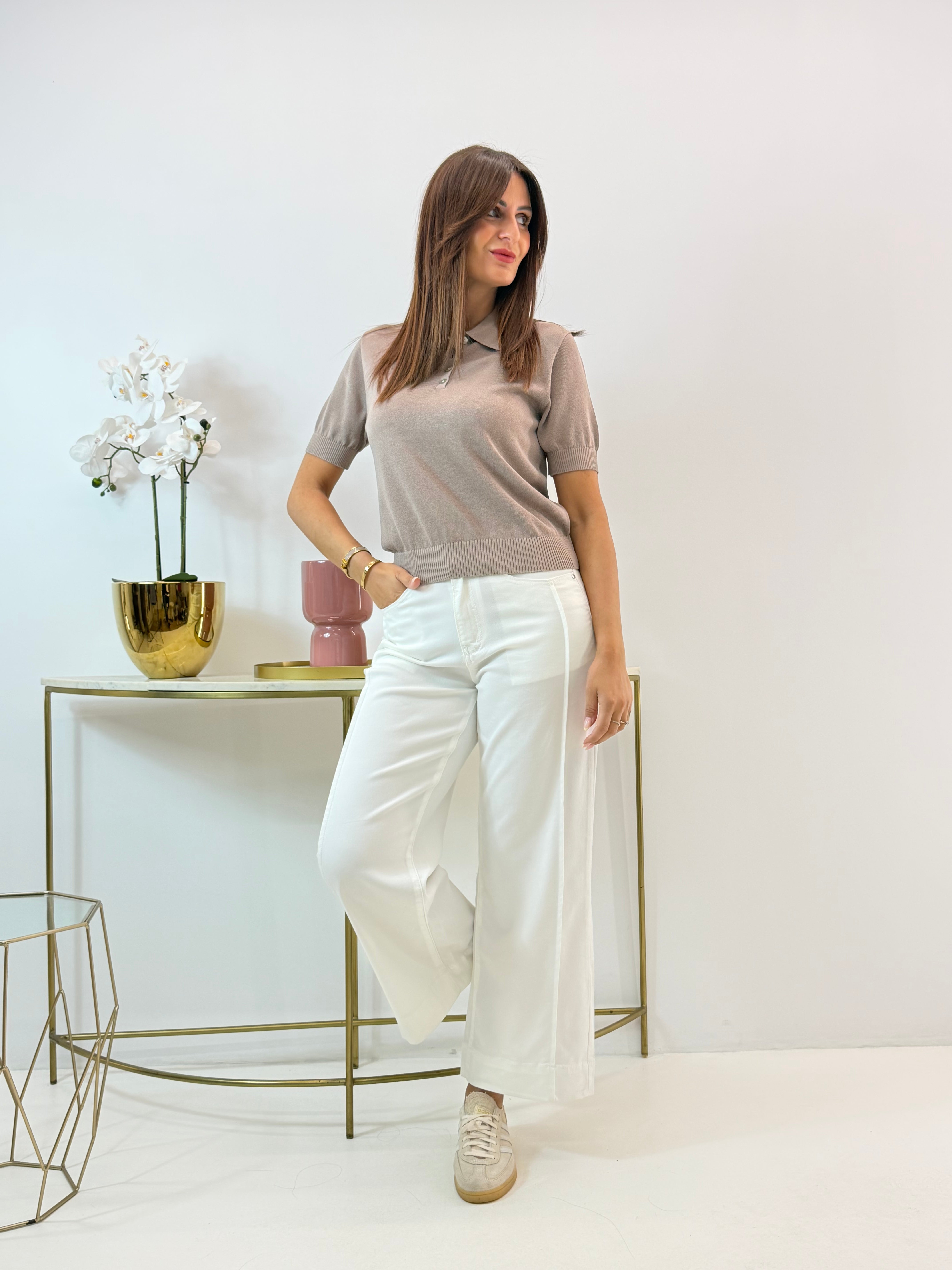 JEANS LUDOVICA BIANCO