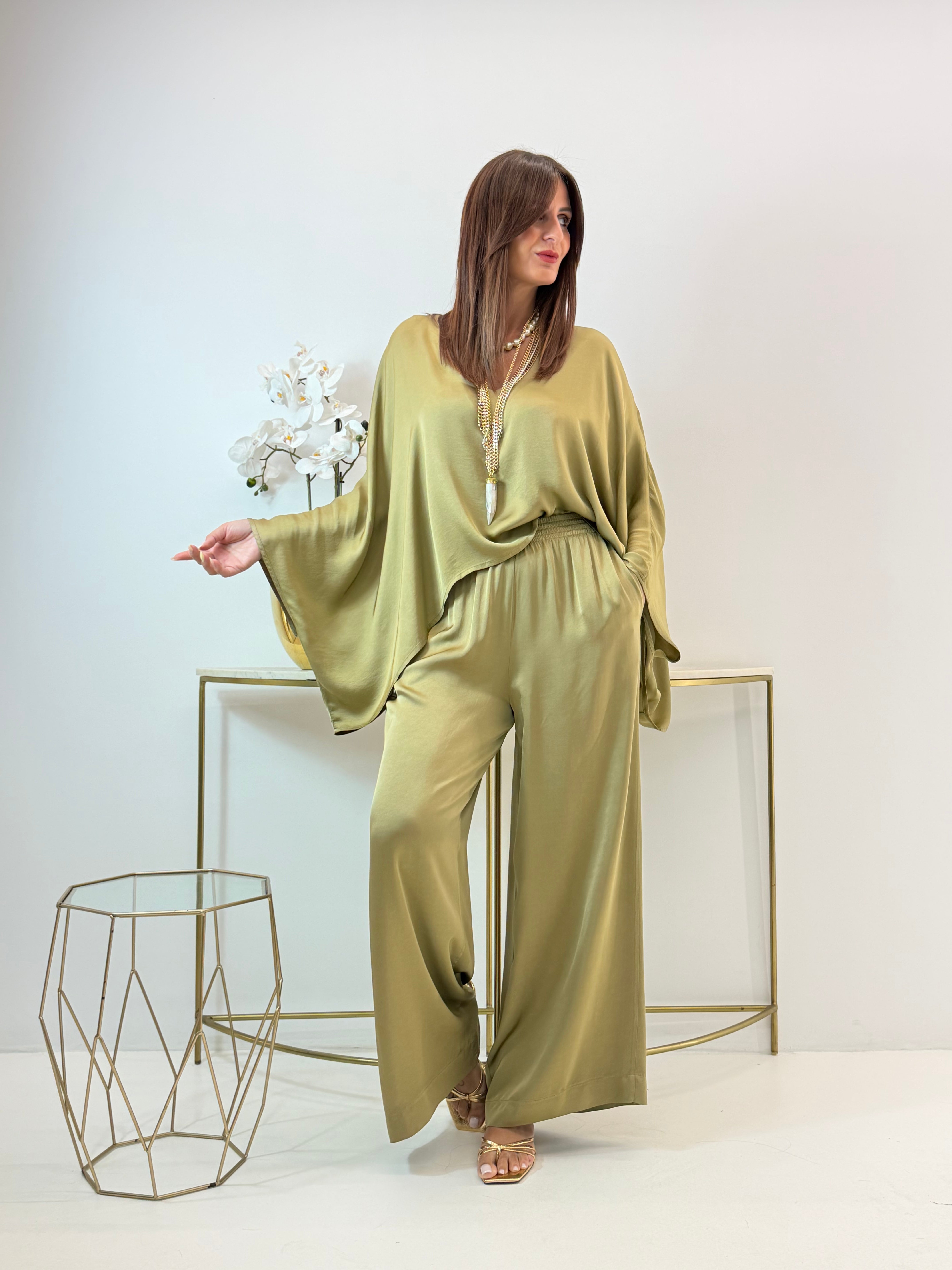 BLUSA/MANTELLA NANCY IN SATIN