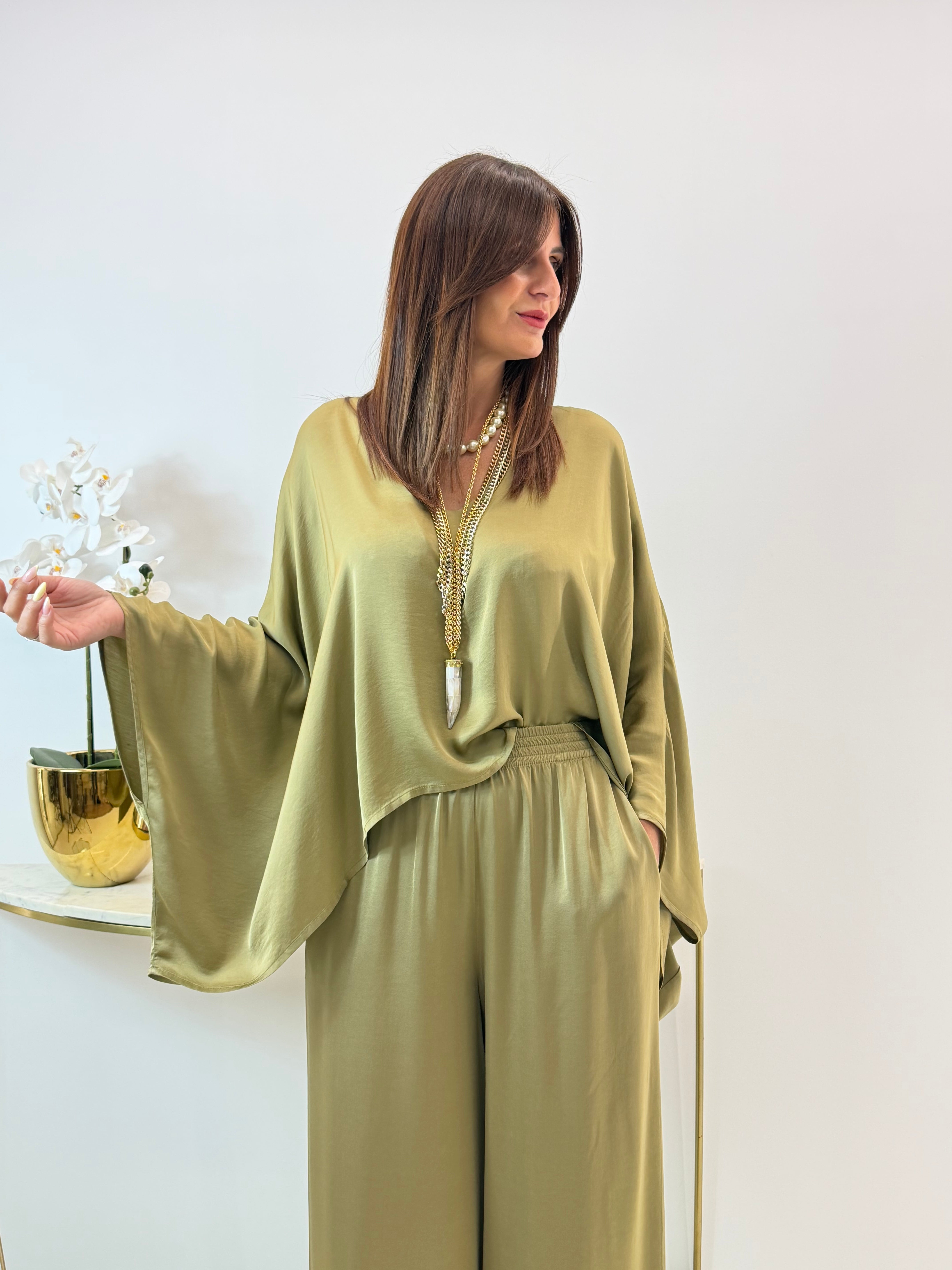 BLUSA/MANTELLA NANCY IN SATIN
