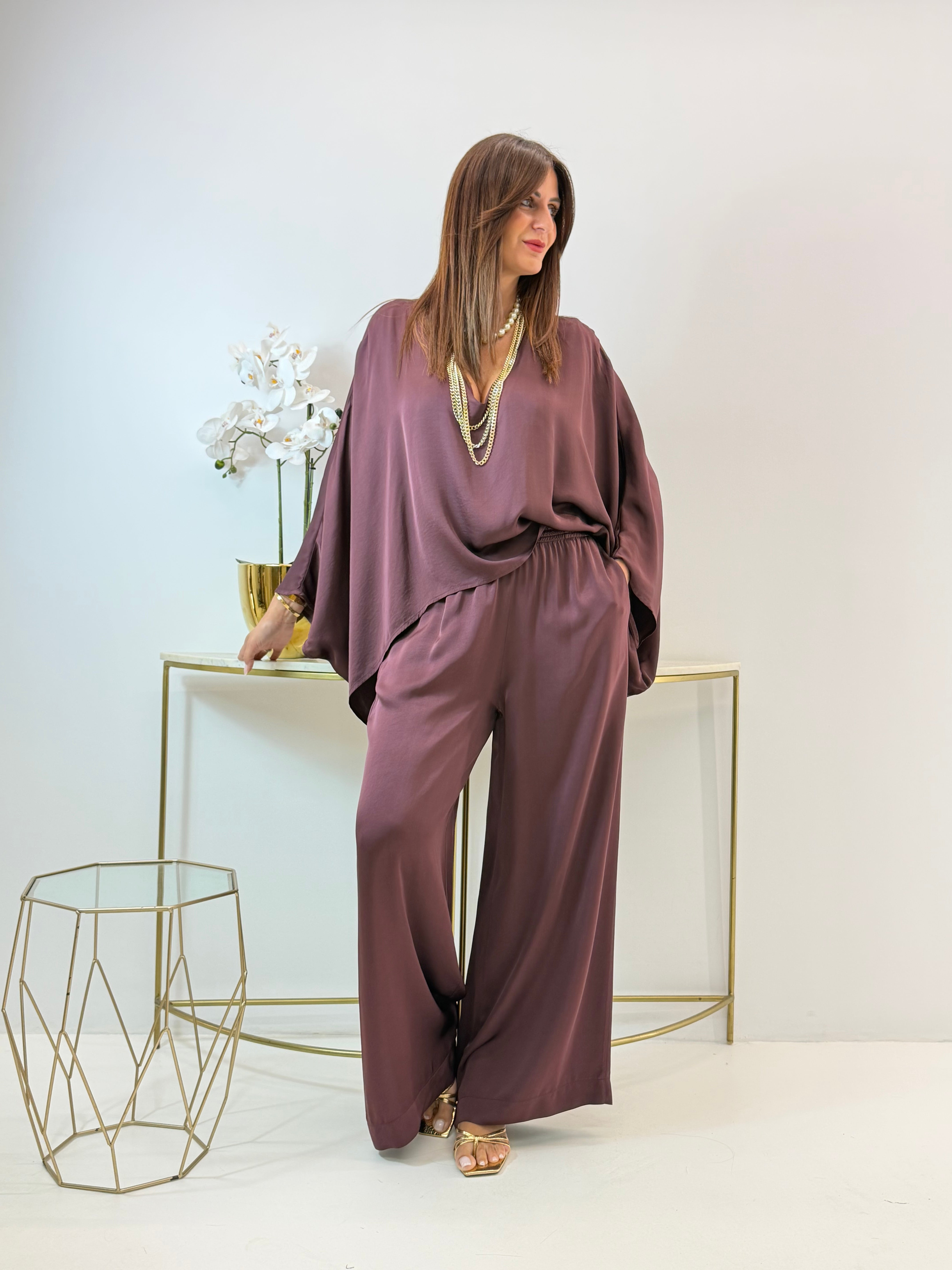 BLUSA/MANTELLA NANCY IN SATIN