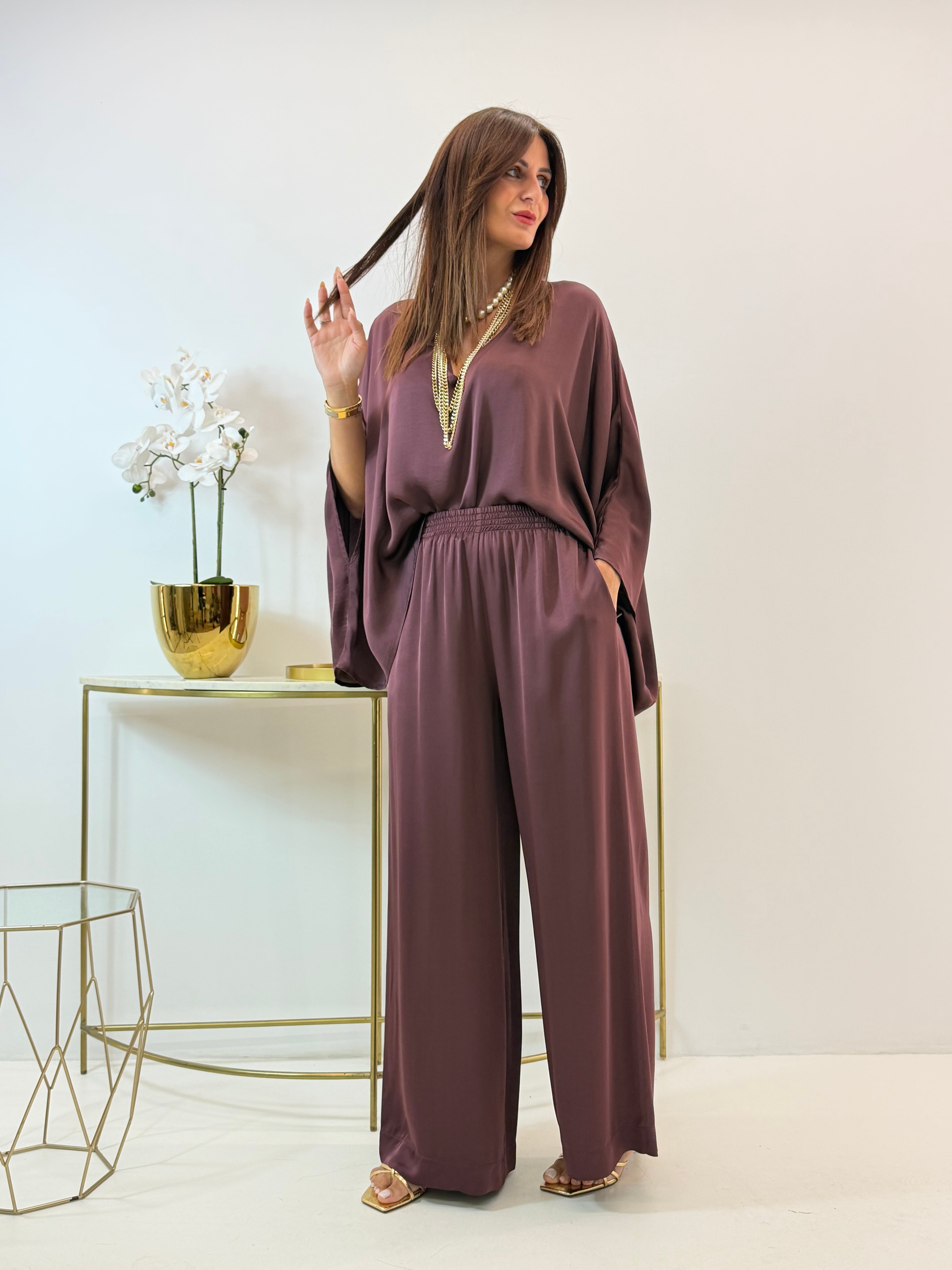 BLUSA/MANTELLA NANCY IN SATIN