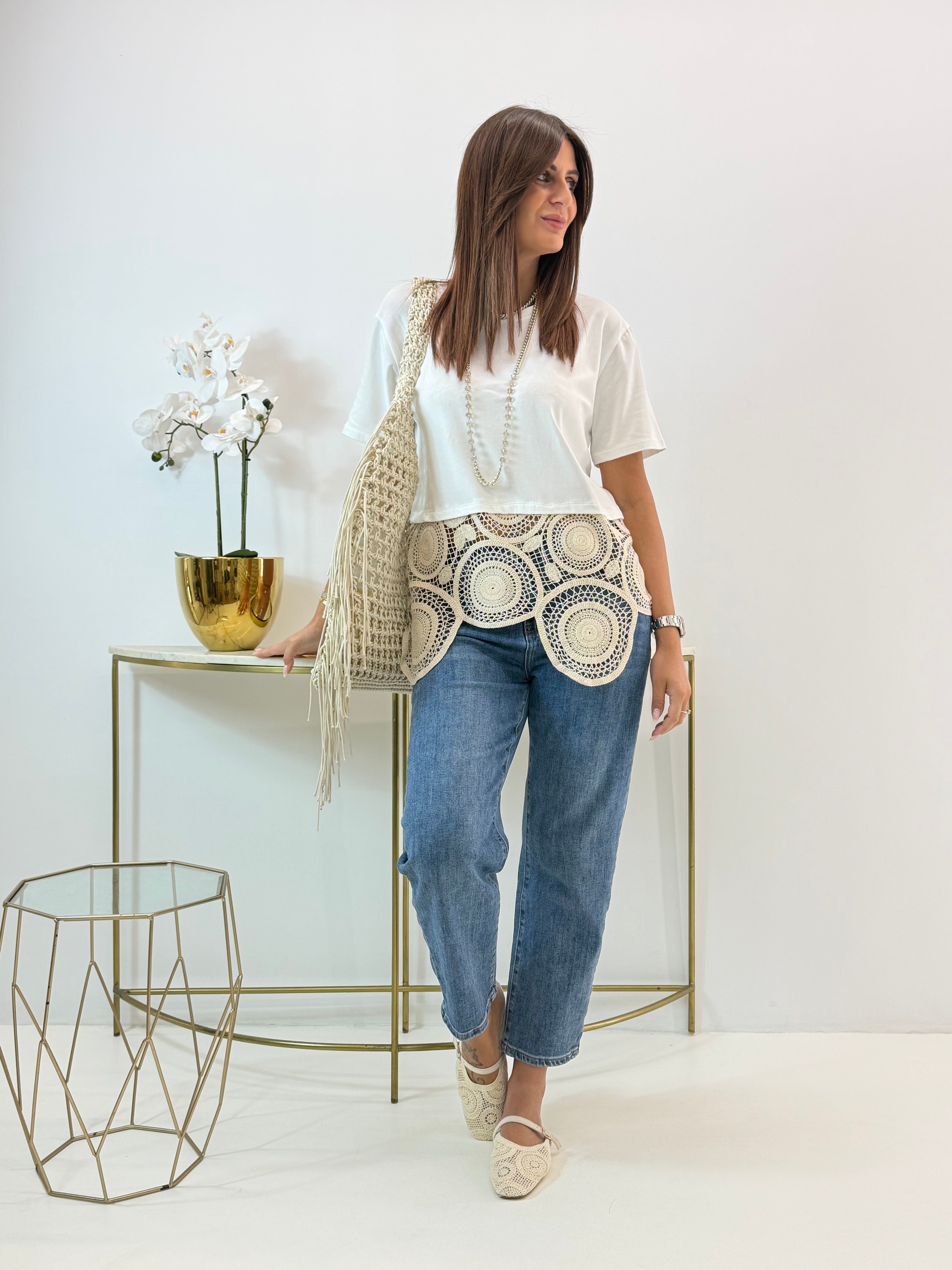 T-SHIRT CAROLA BIANCA