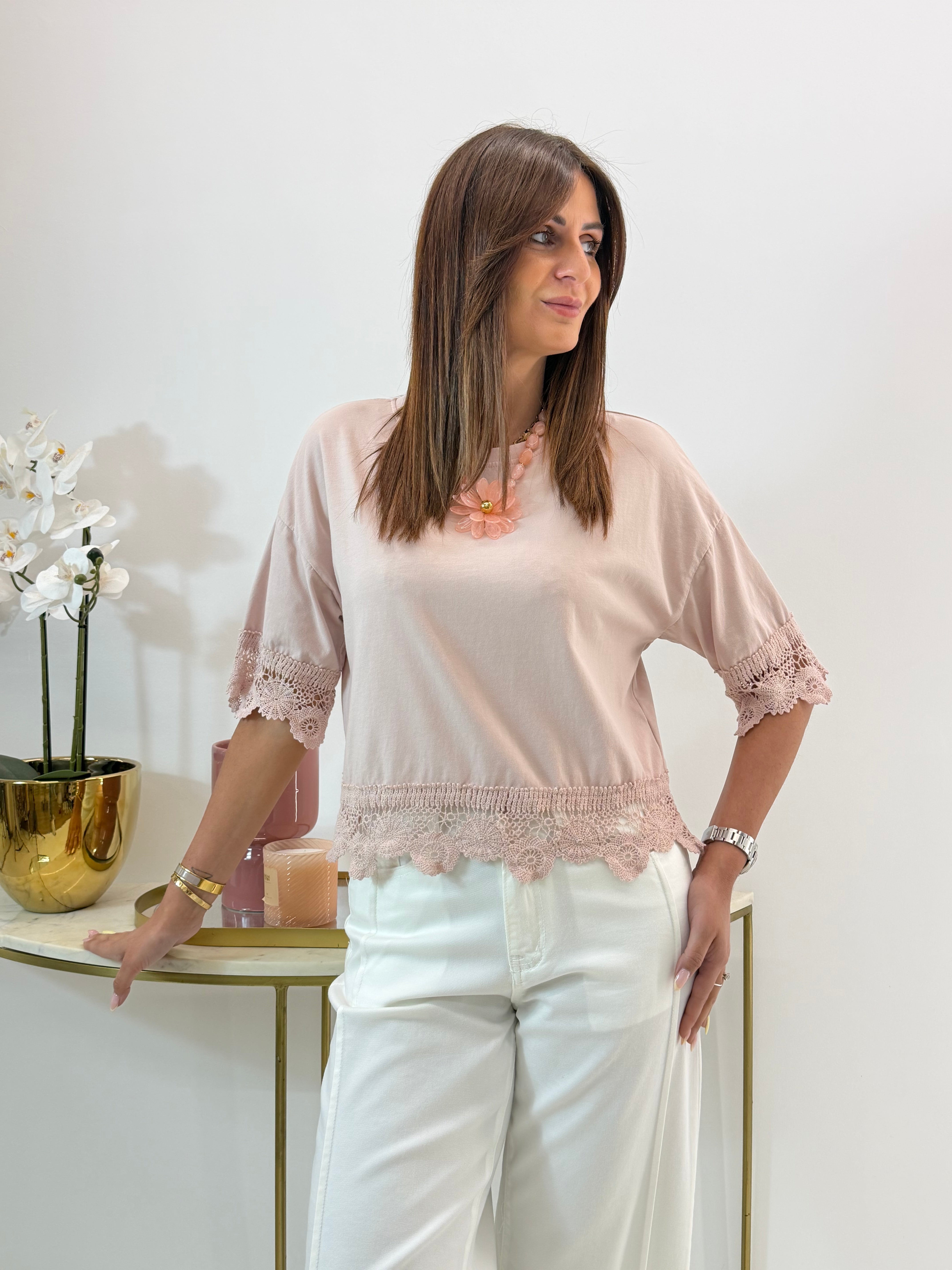 T-SHIRT ANNET ROSA