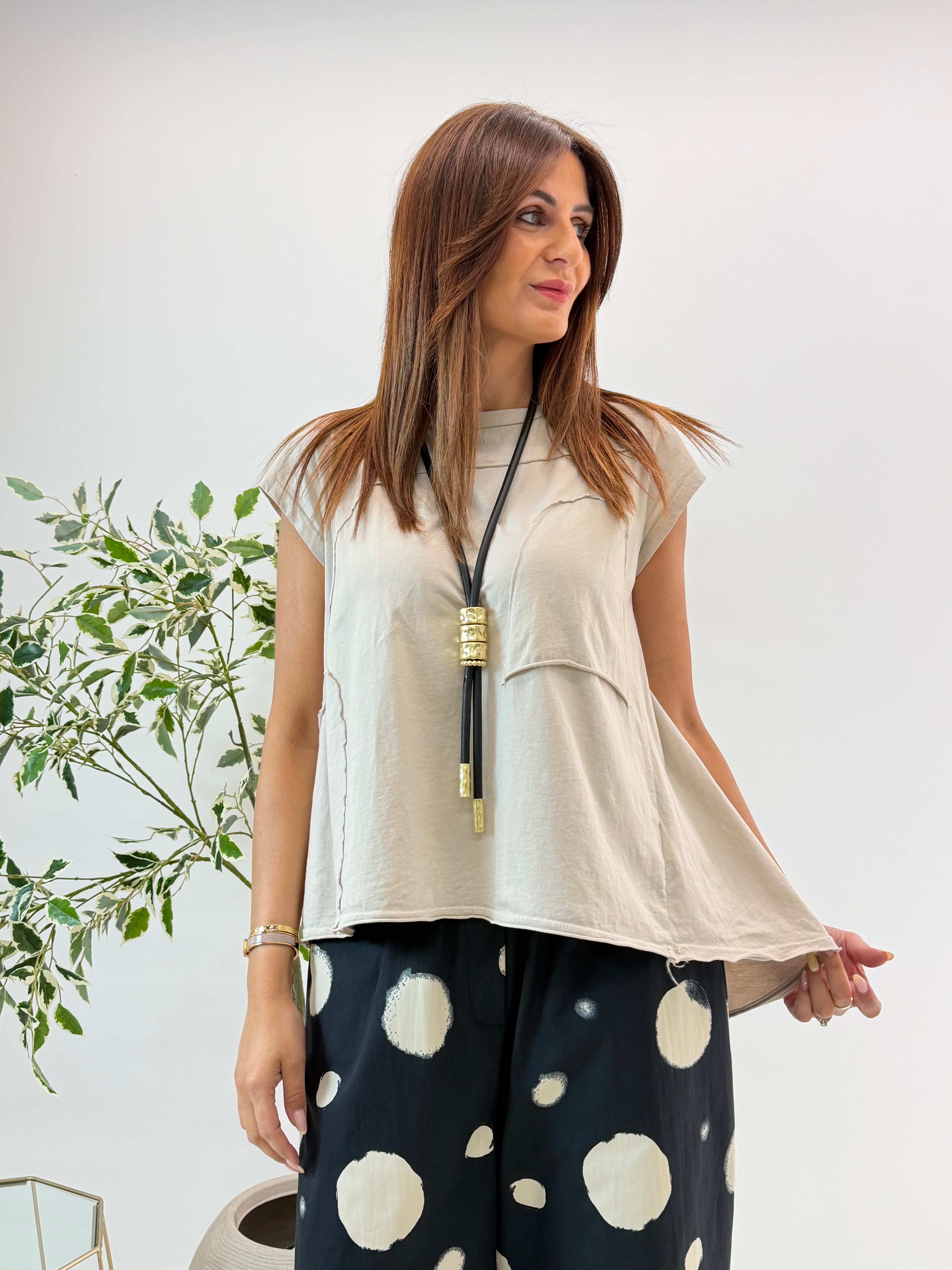 T-SHIRT SORAYA WENDY BEIGE