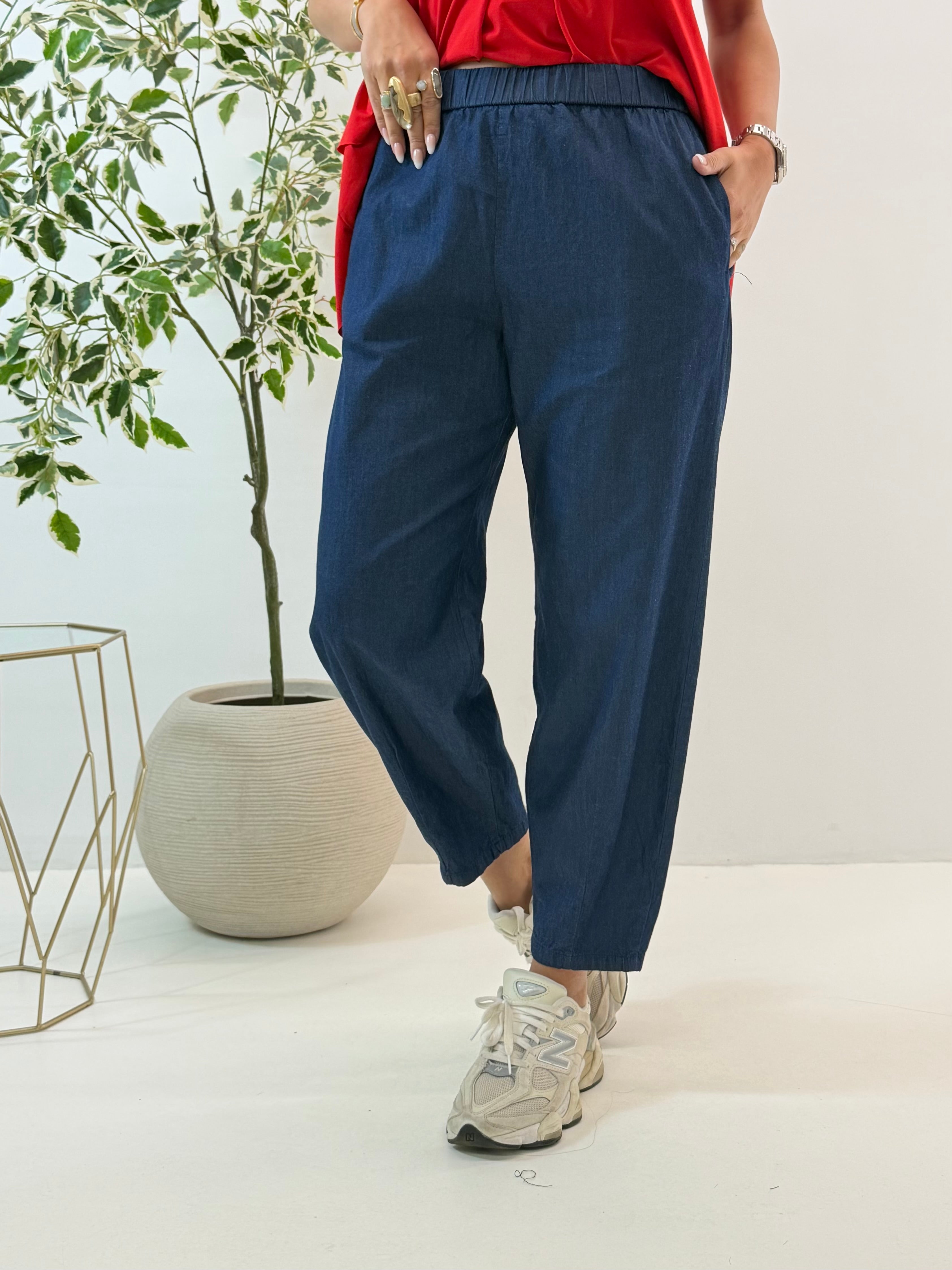 PANTALONE ELSA WENDY IN DENIM