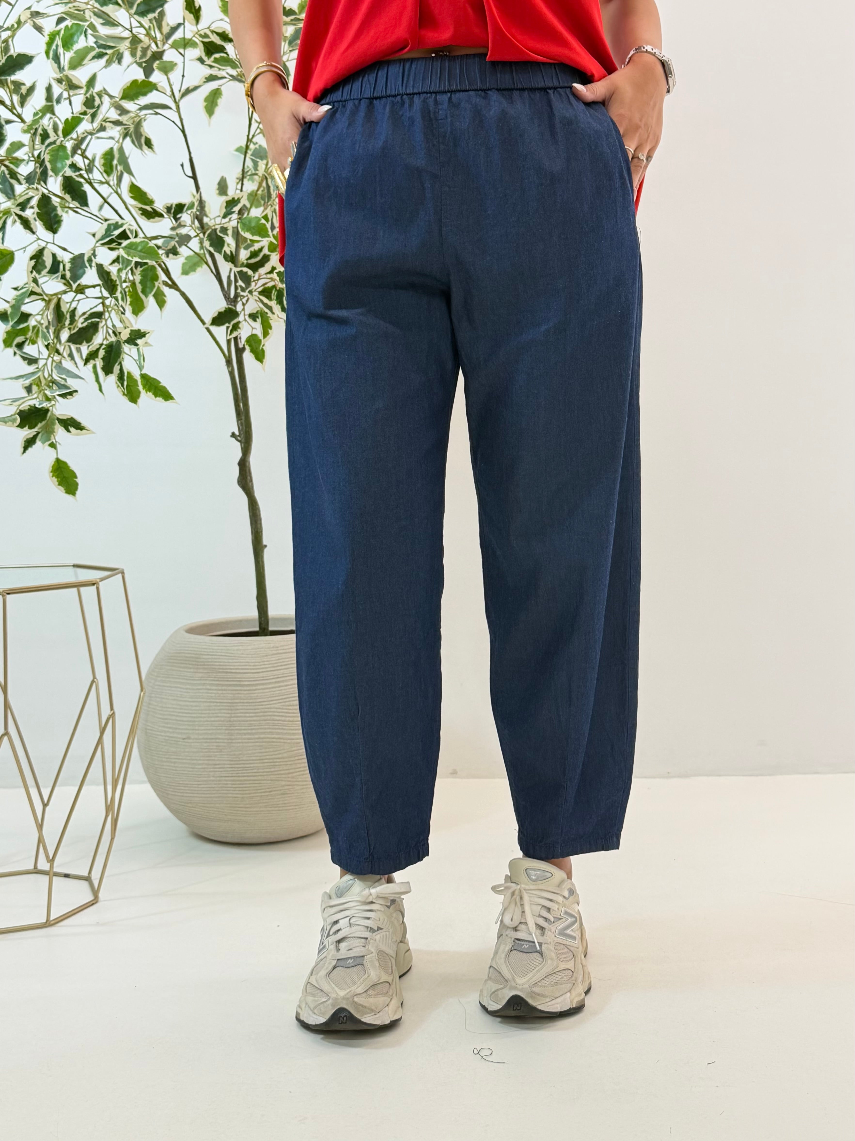 PANTALONE ELSA WENDY IN DENIM
