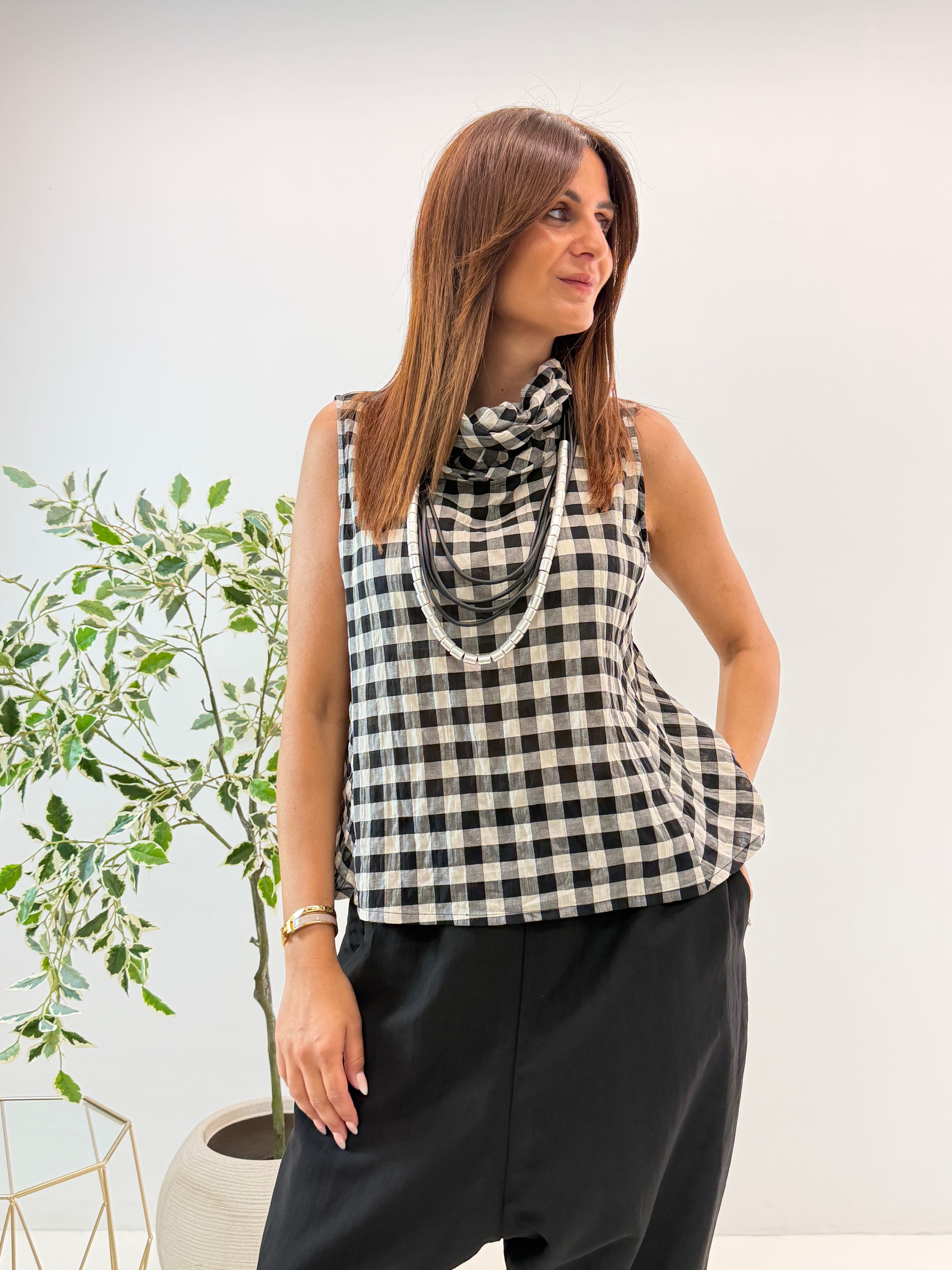 GILET PANAMA WENDY A QUADRETTI