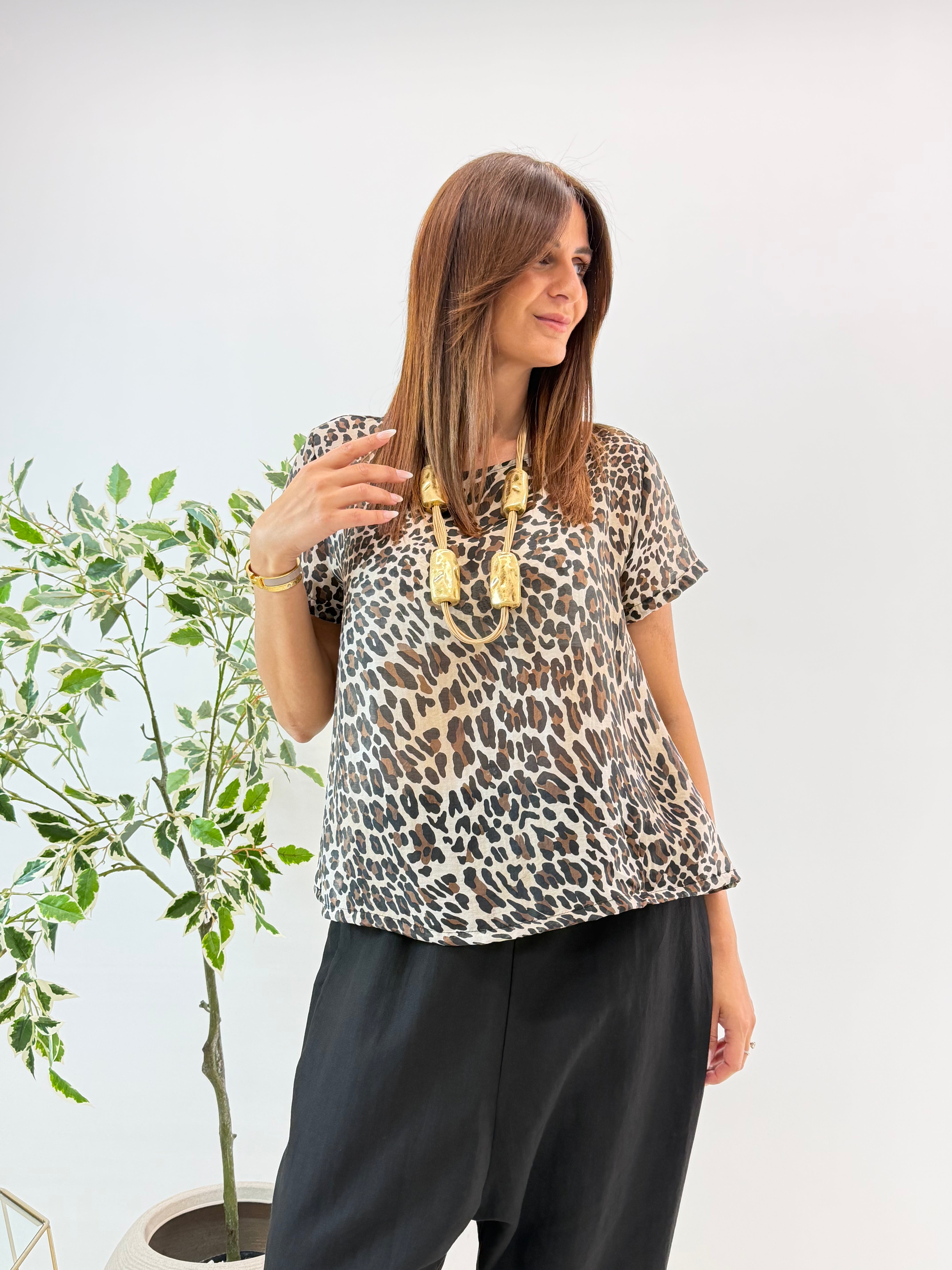 BLUSA PANAMA WENDY MACULATA