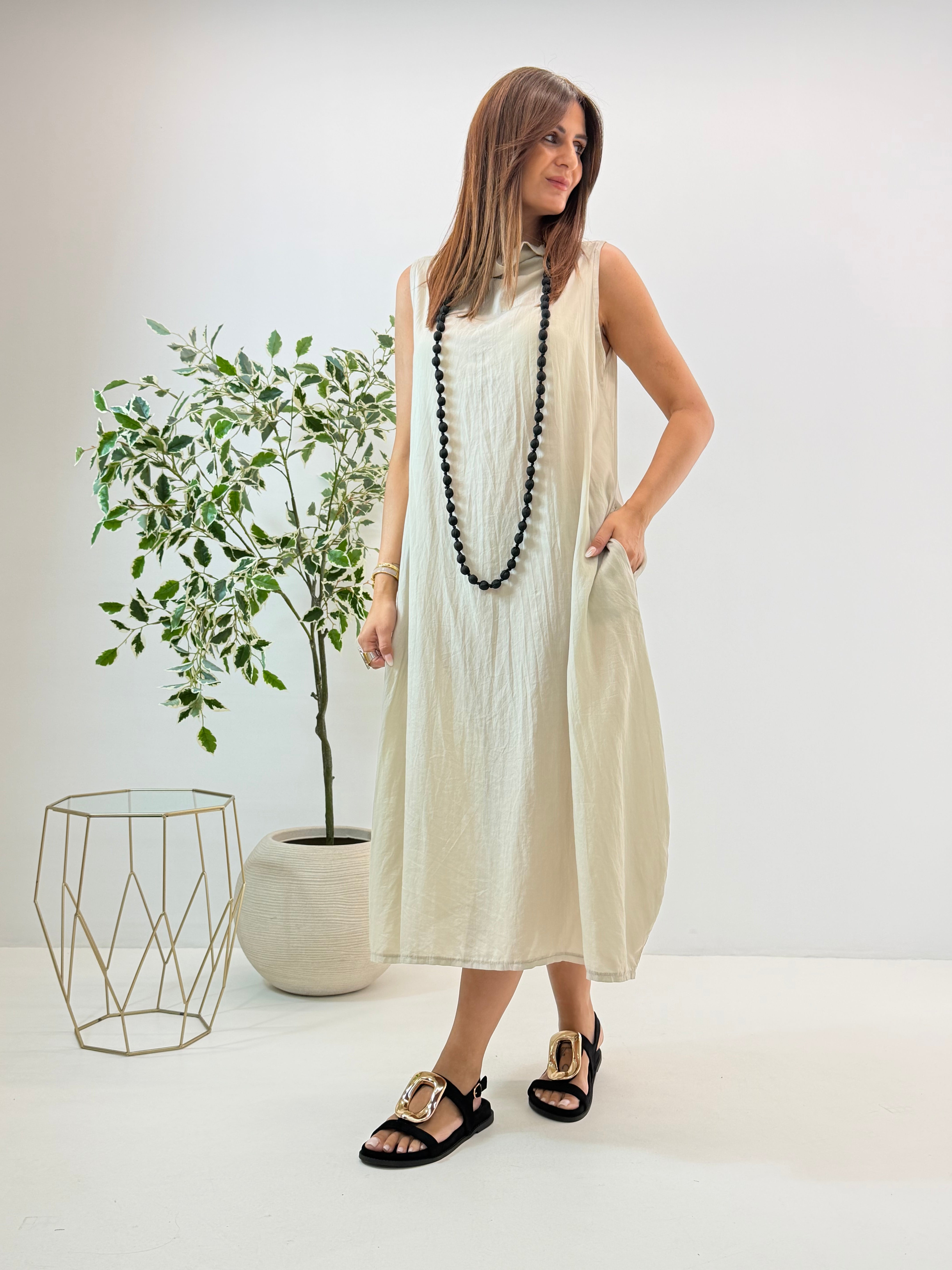 ABITO SELMA BEIGE
