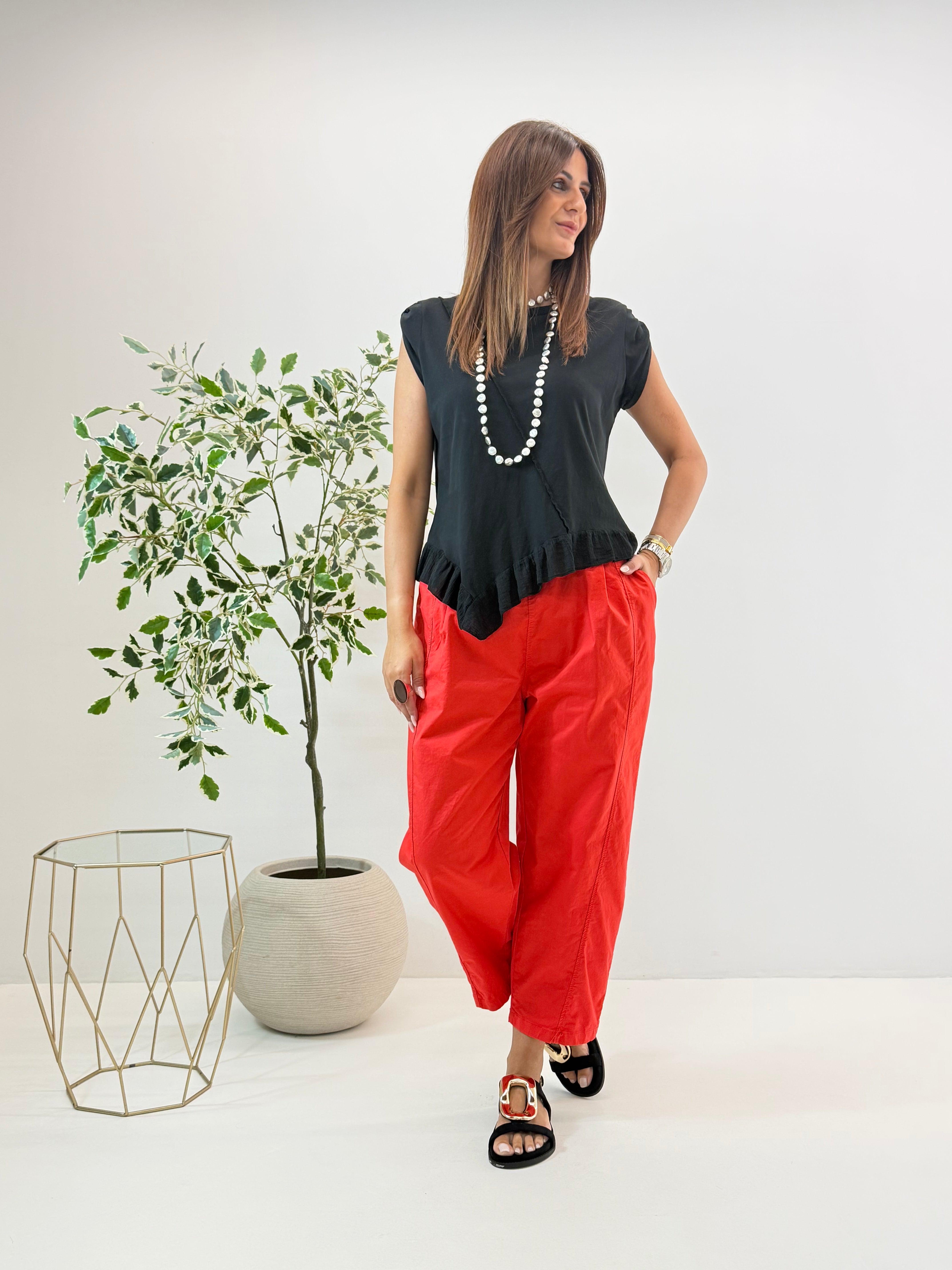 PANTALONE ATHENA ROSSO