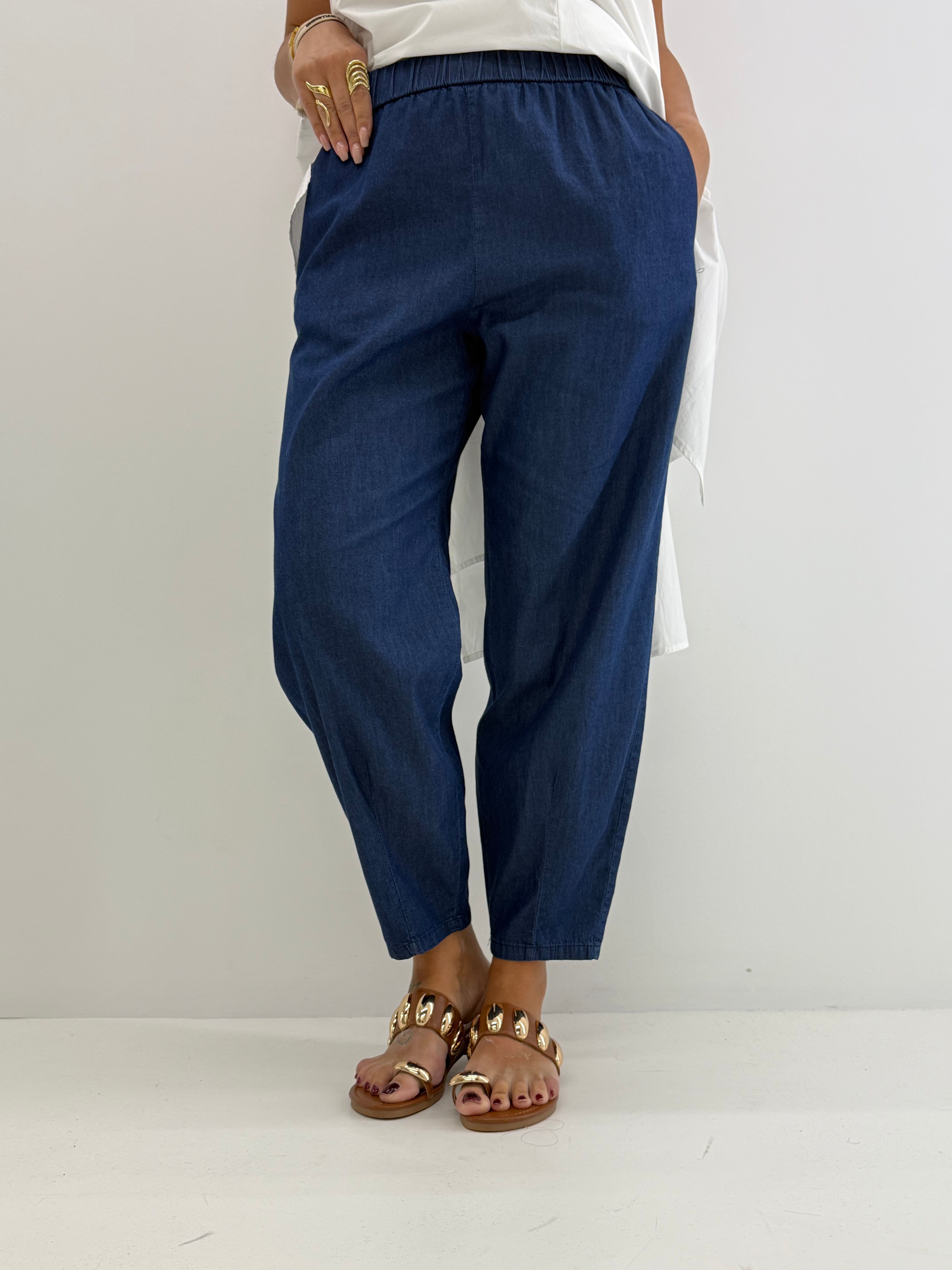 PANTALONE ELSA WENDY IN DENIM