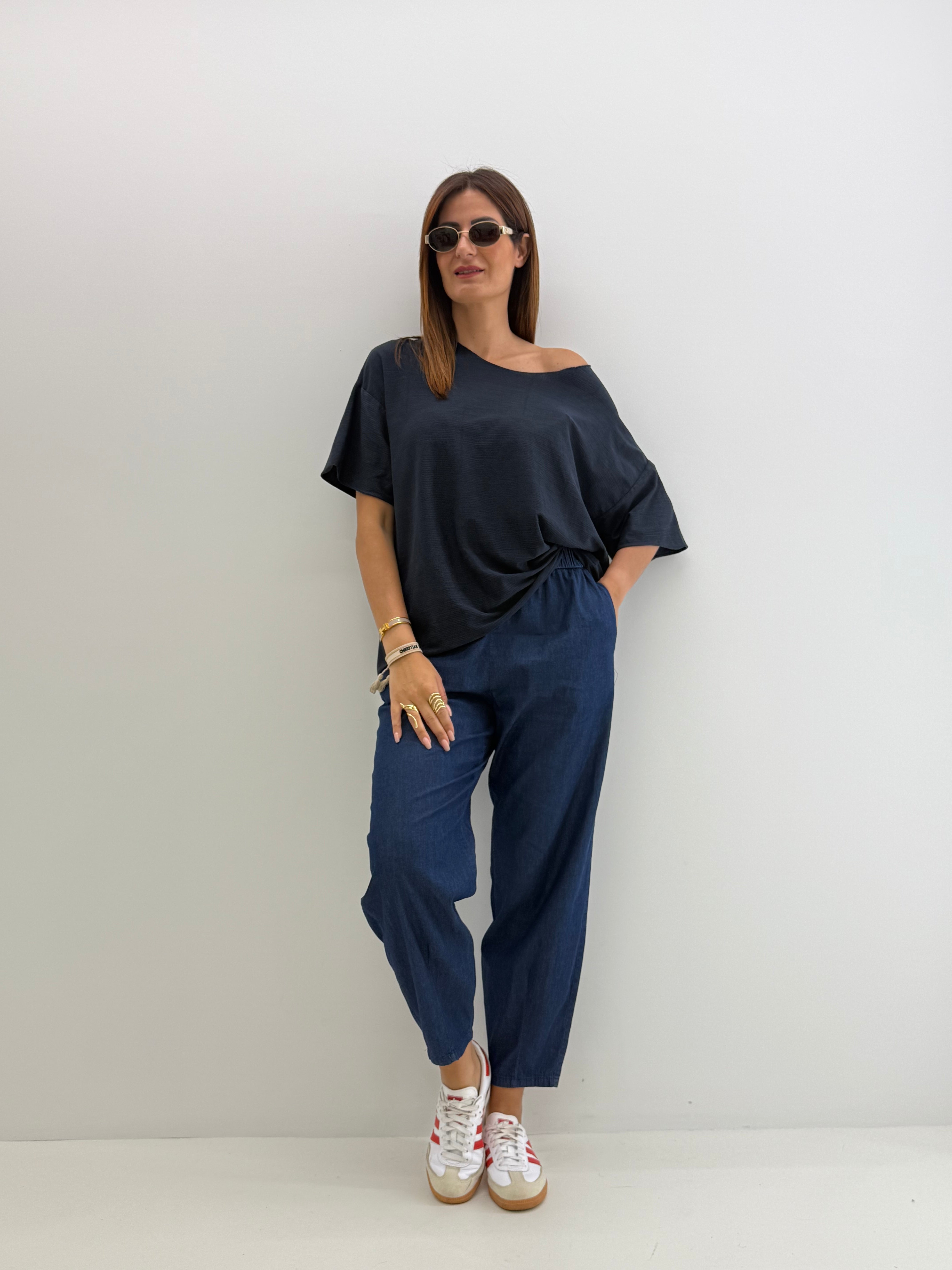PANTALONE ELSA WENDY IN DENIM