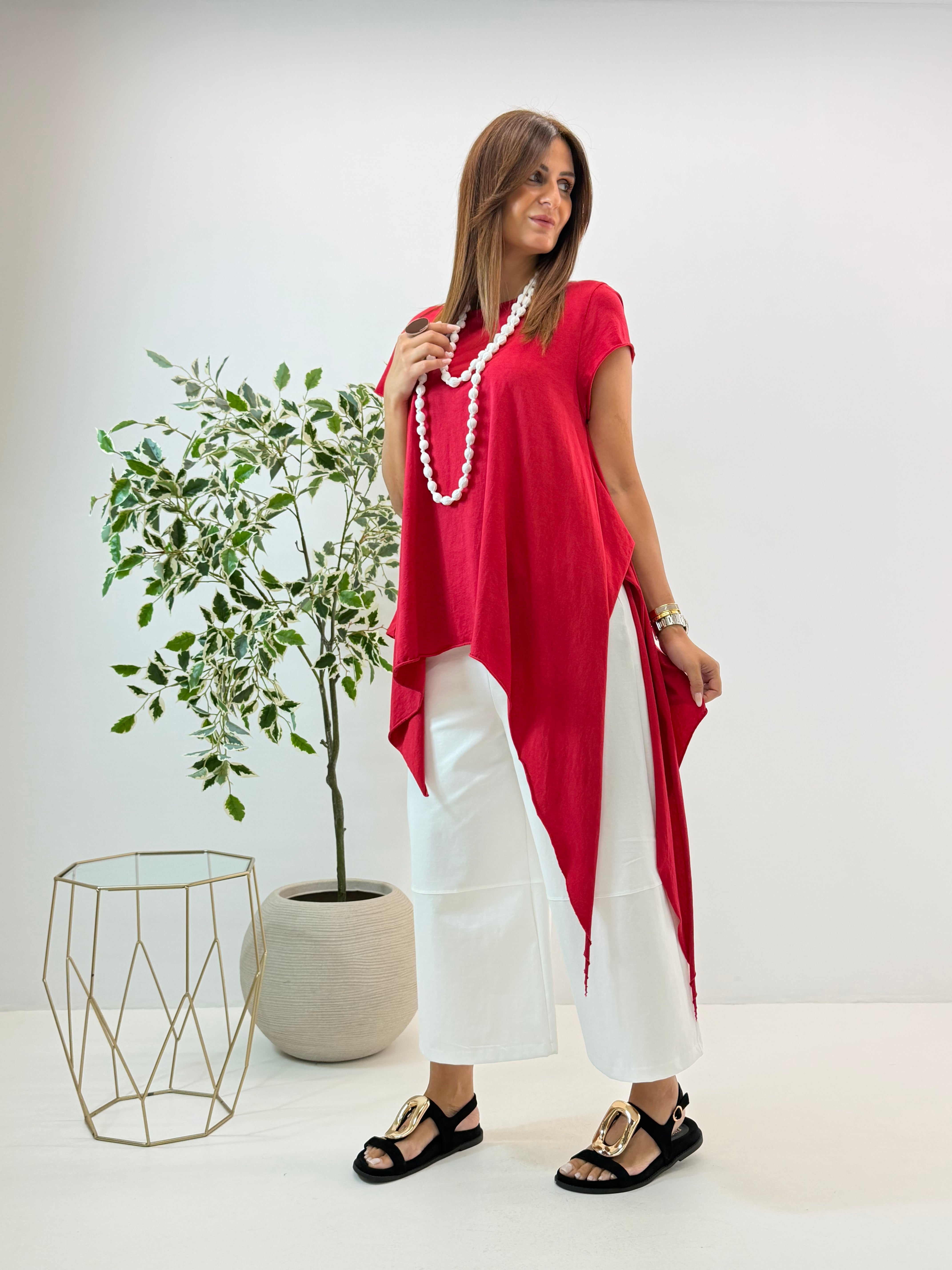 T-SHIRT GIOIA ROSSA WENDY
