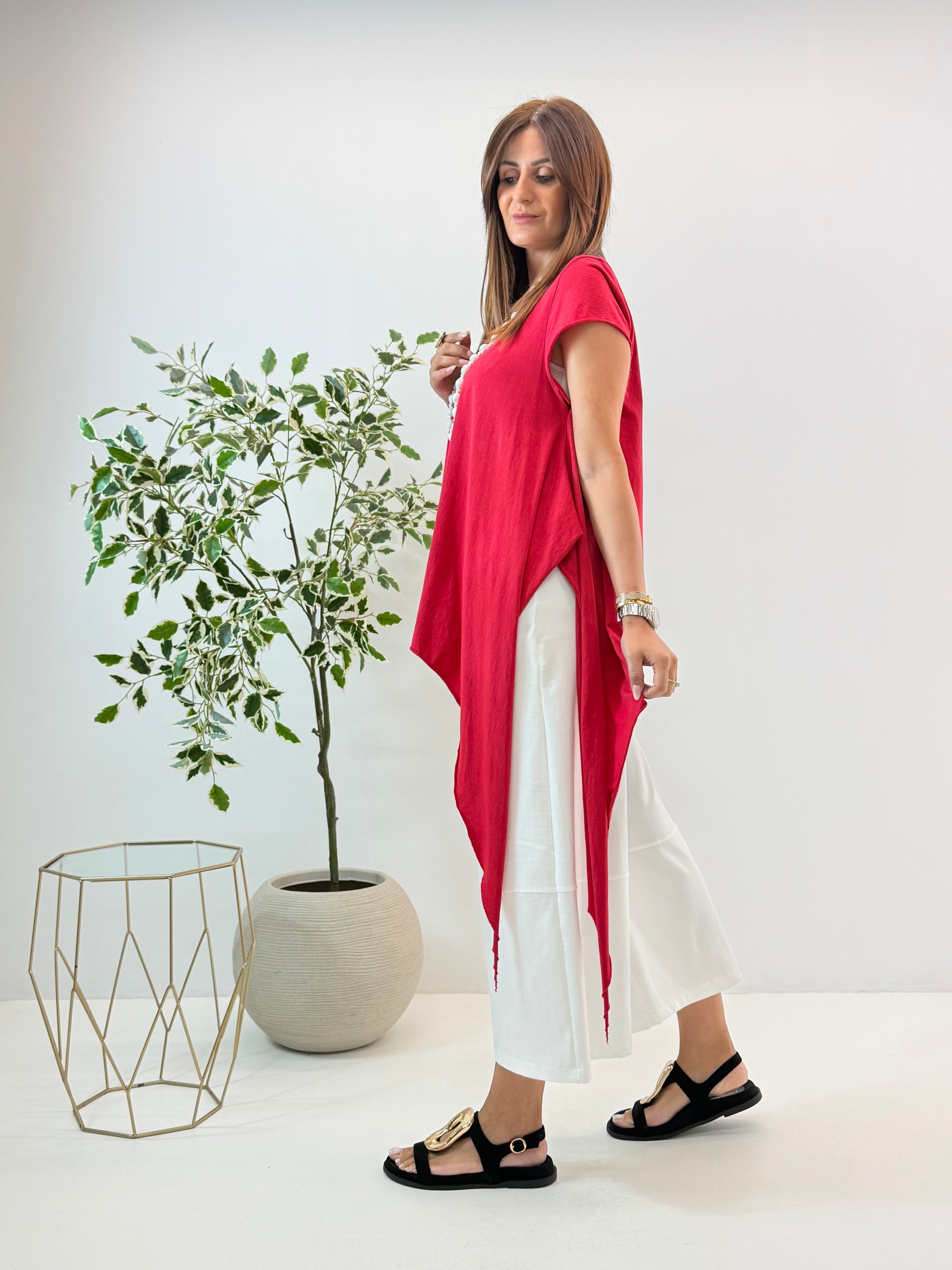 T-SHIRT GIOIA ROSSA WENDY
