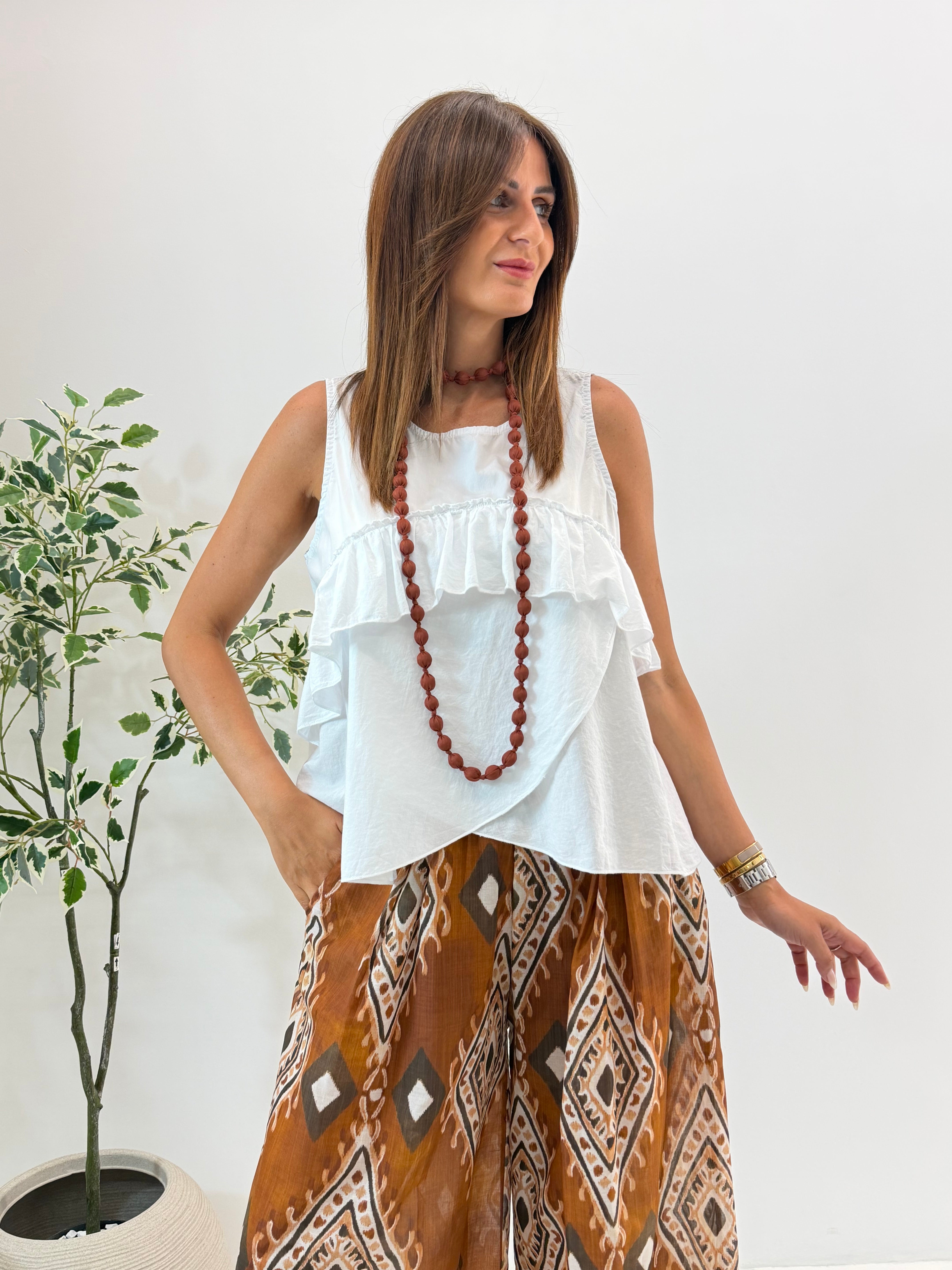 TOP LEYLA BIANCO