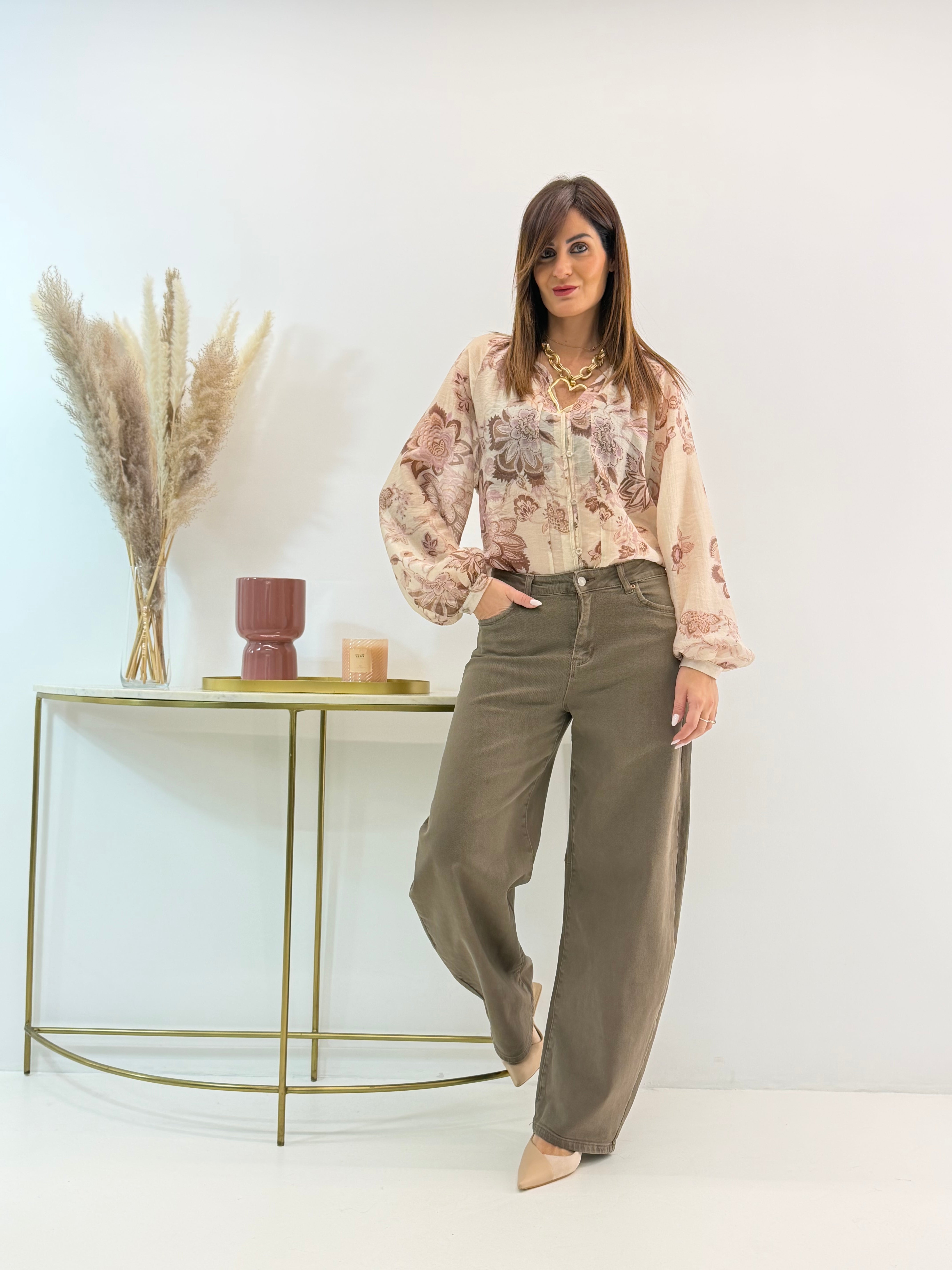 JEANS SAFIRA BALOON MORO