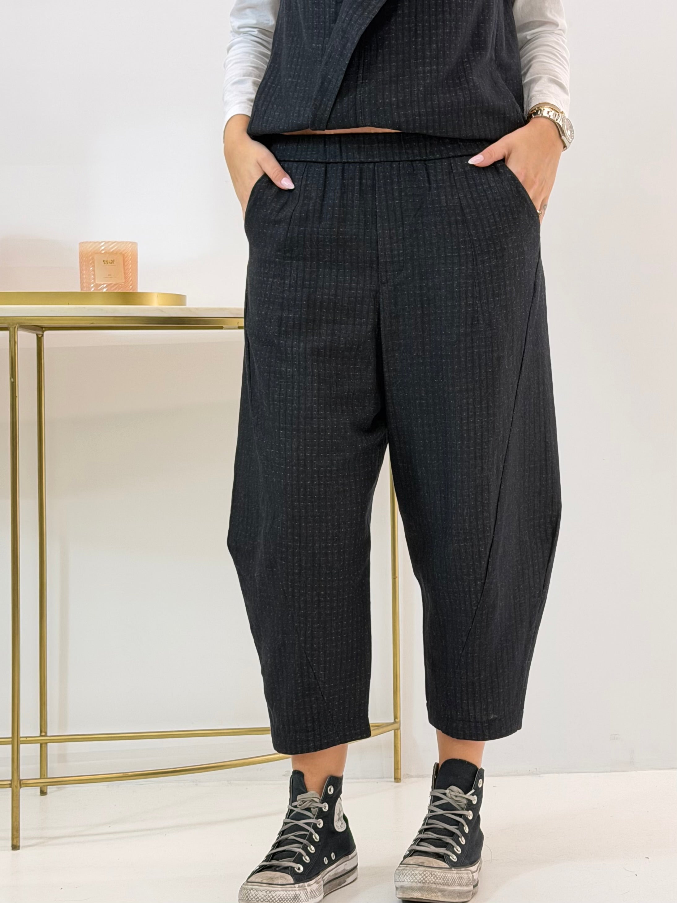 PANTALONE ALISE' WENDY NERO