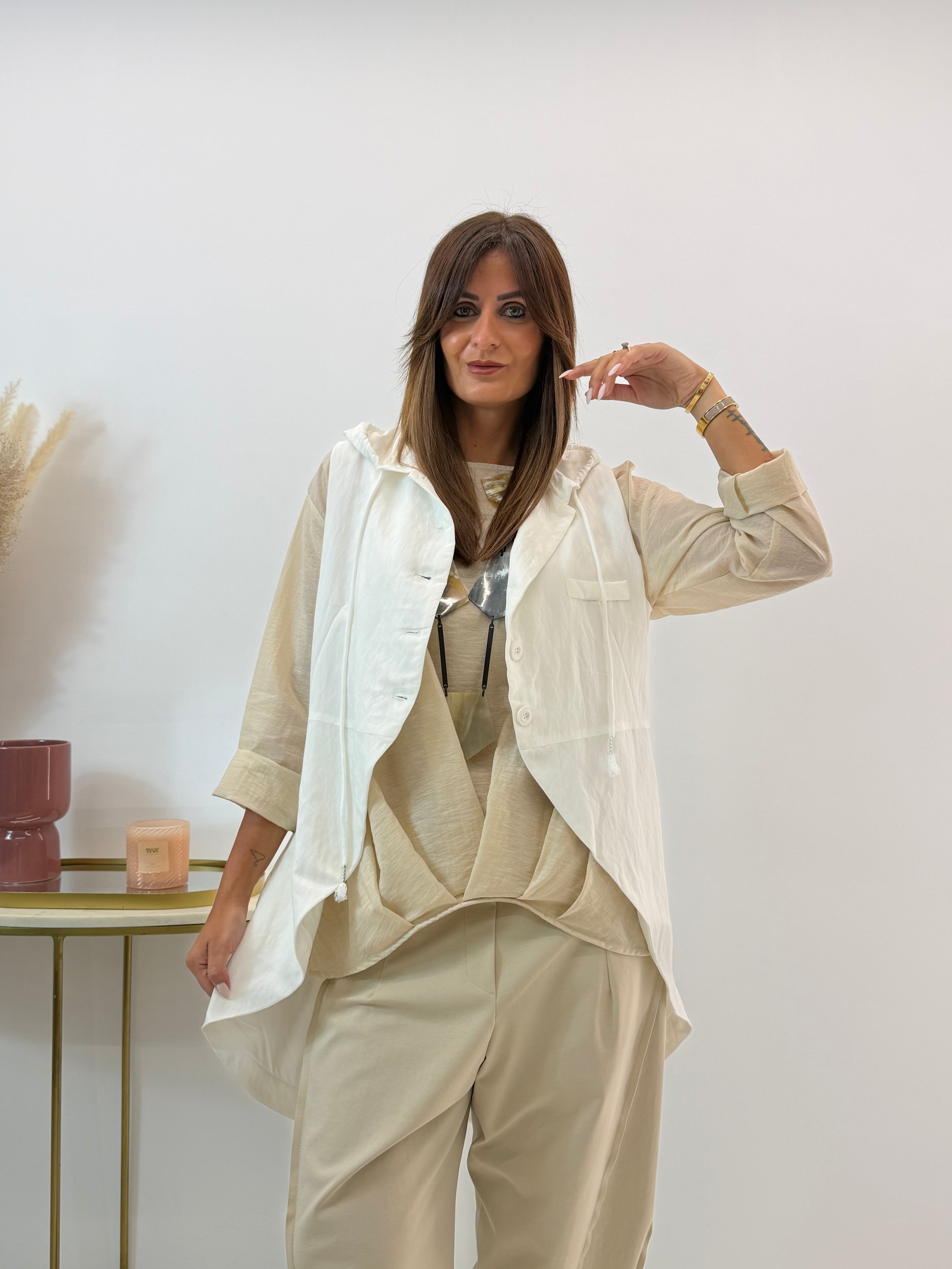 GILET ARISA WENDY CON BOTTONI