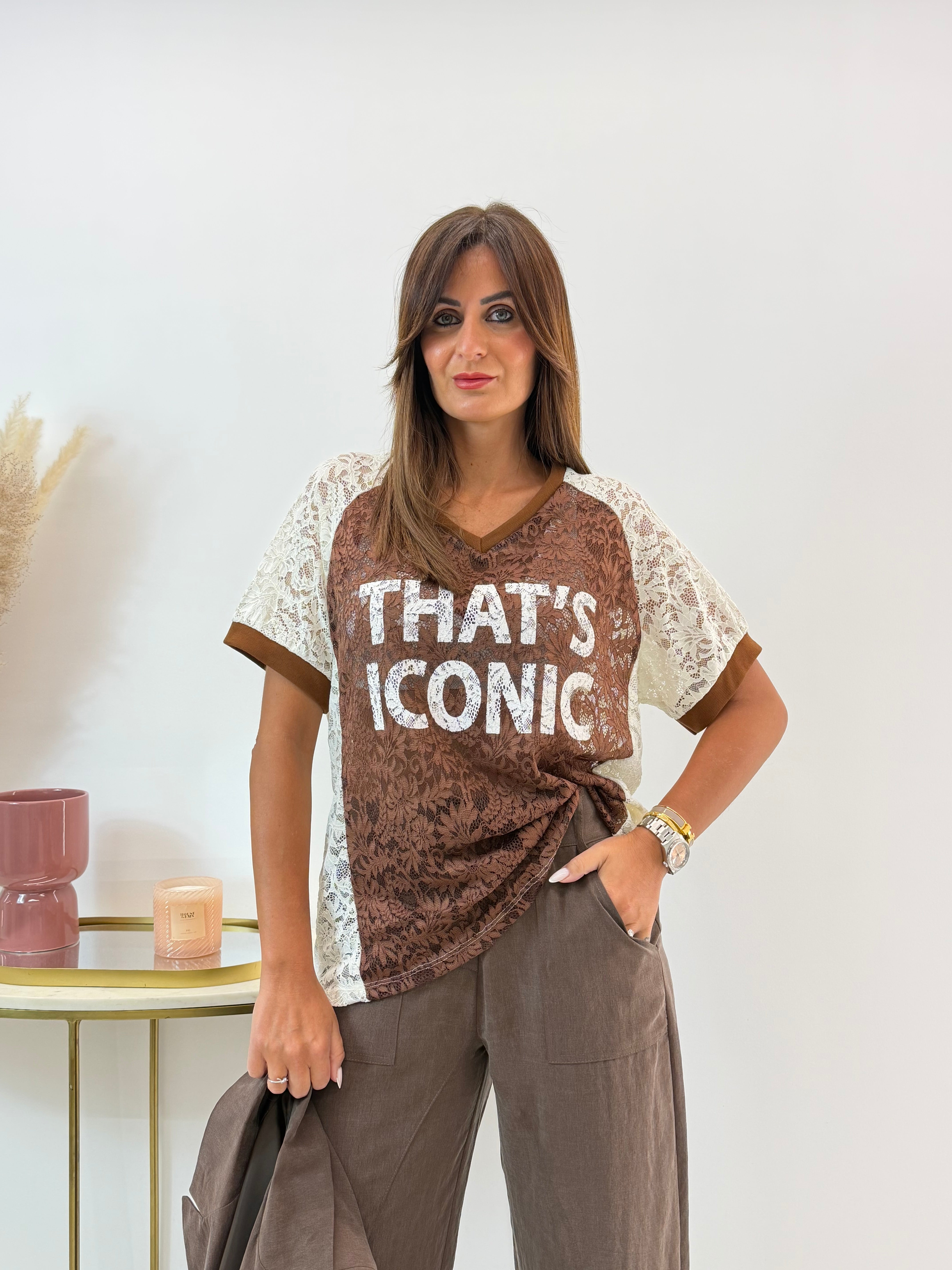 T-SHIRT MICOL MOKA