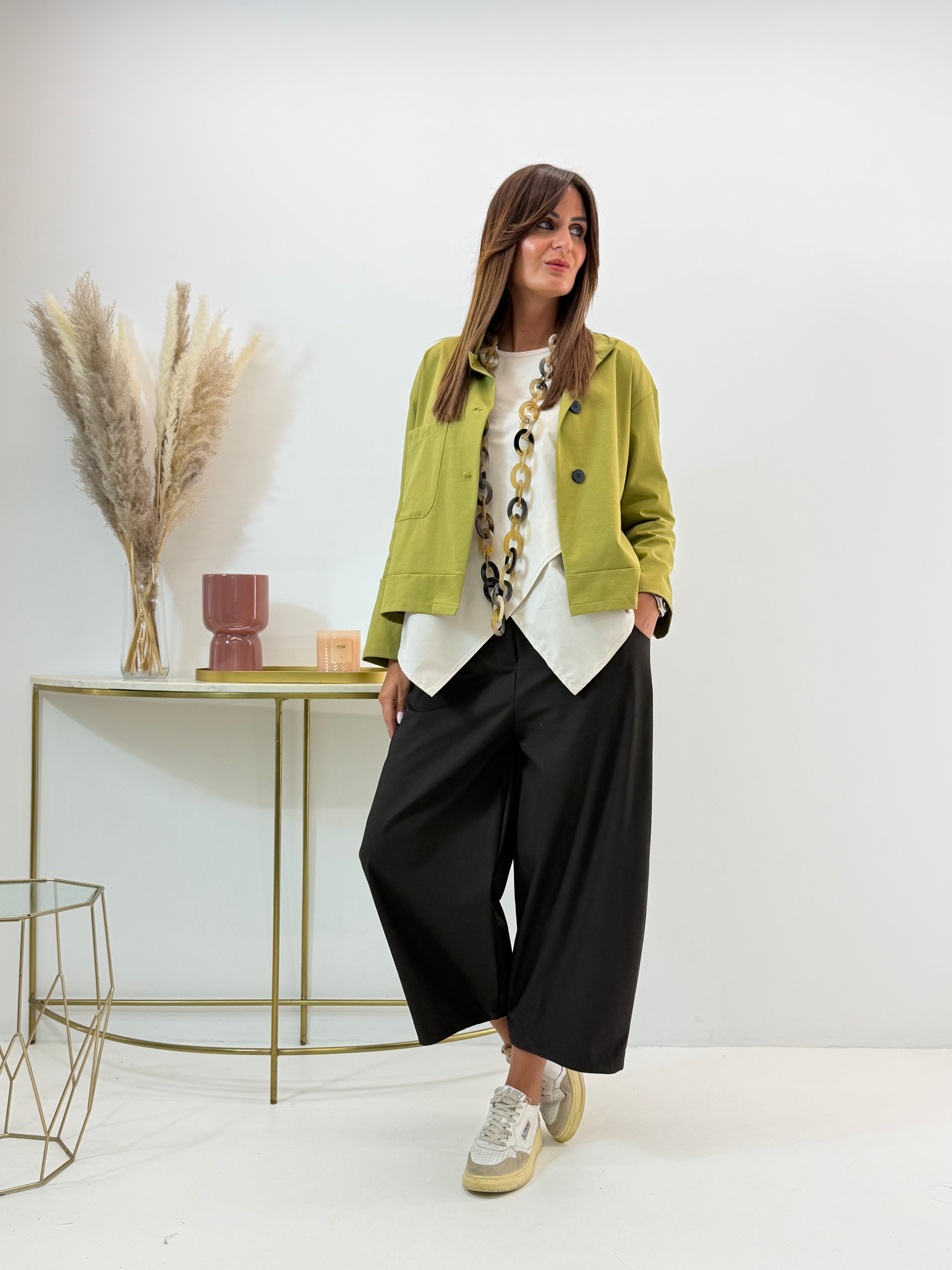 GIACCA ALYA VERDE ACIDO