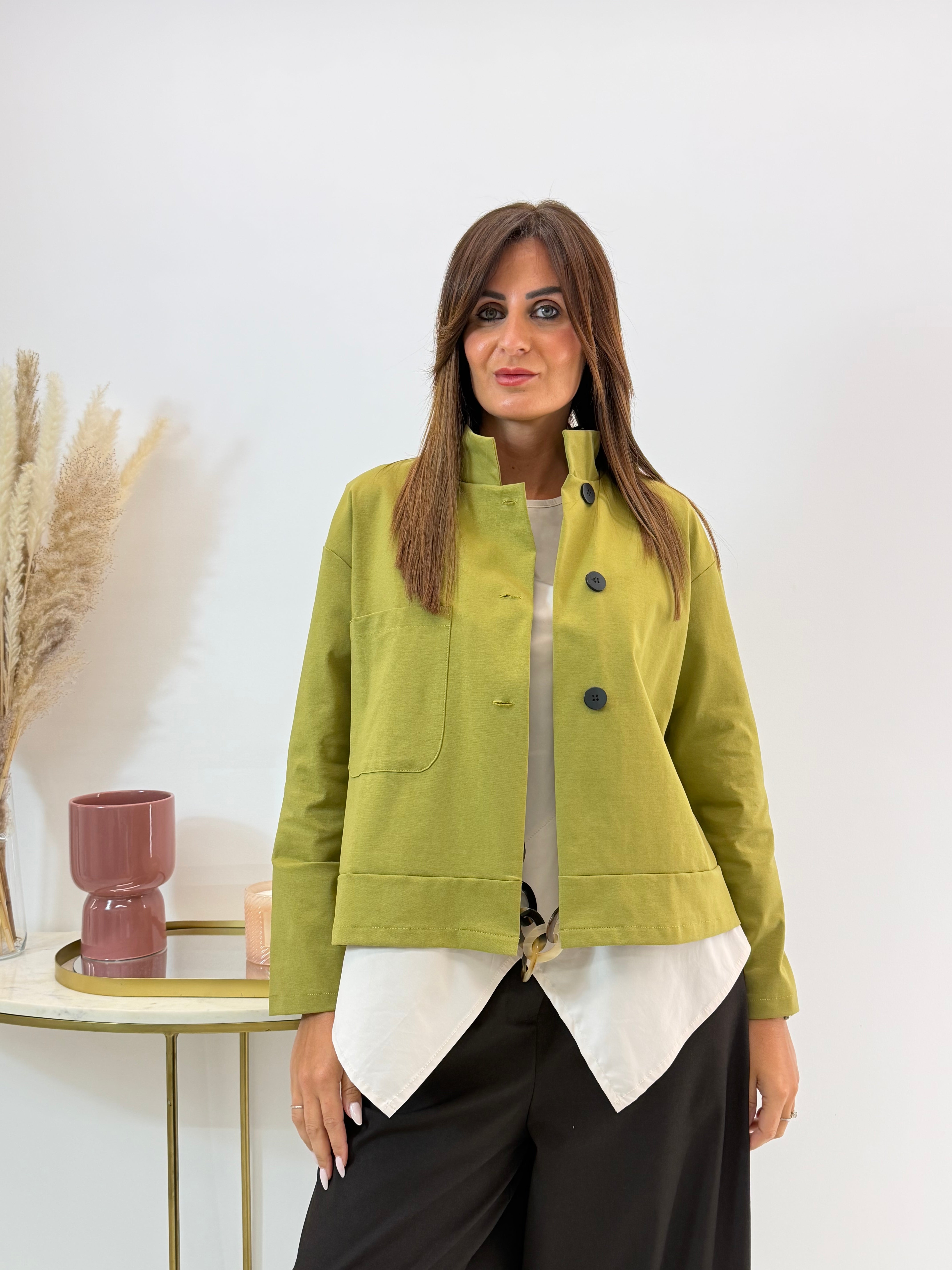 GIACCA ALYA VERDE ACIDO