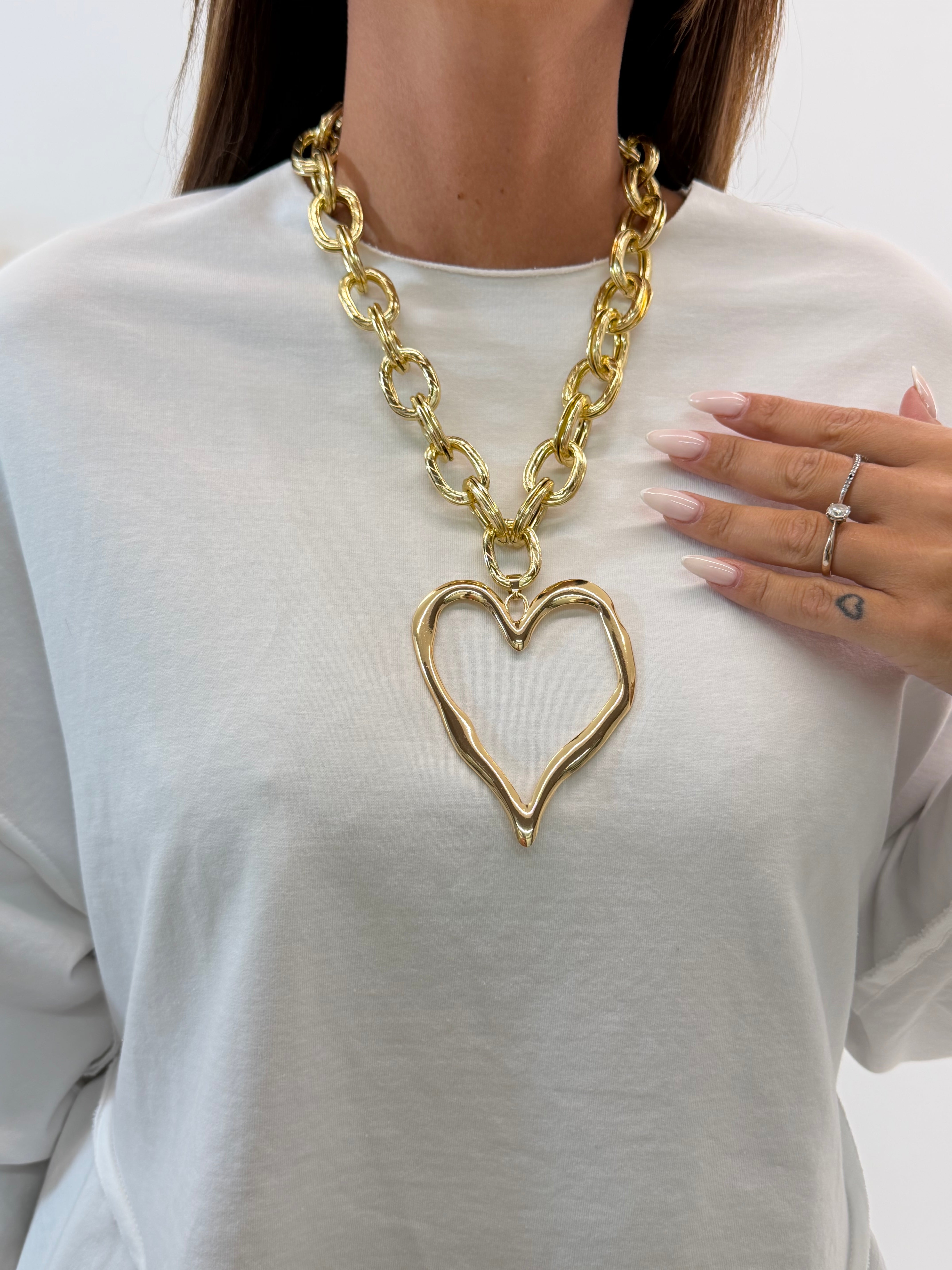 COLLANA SANDY CUORE