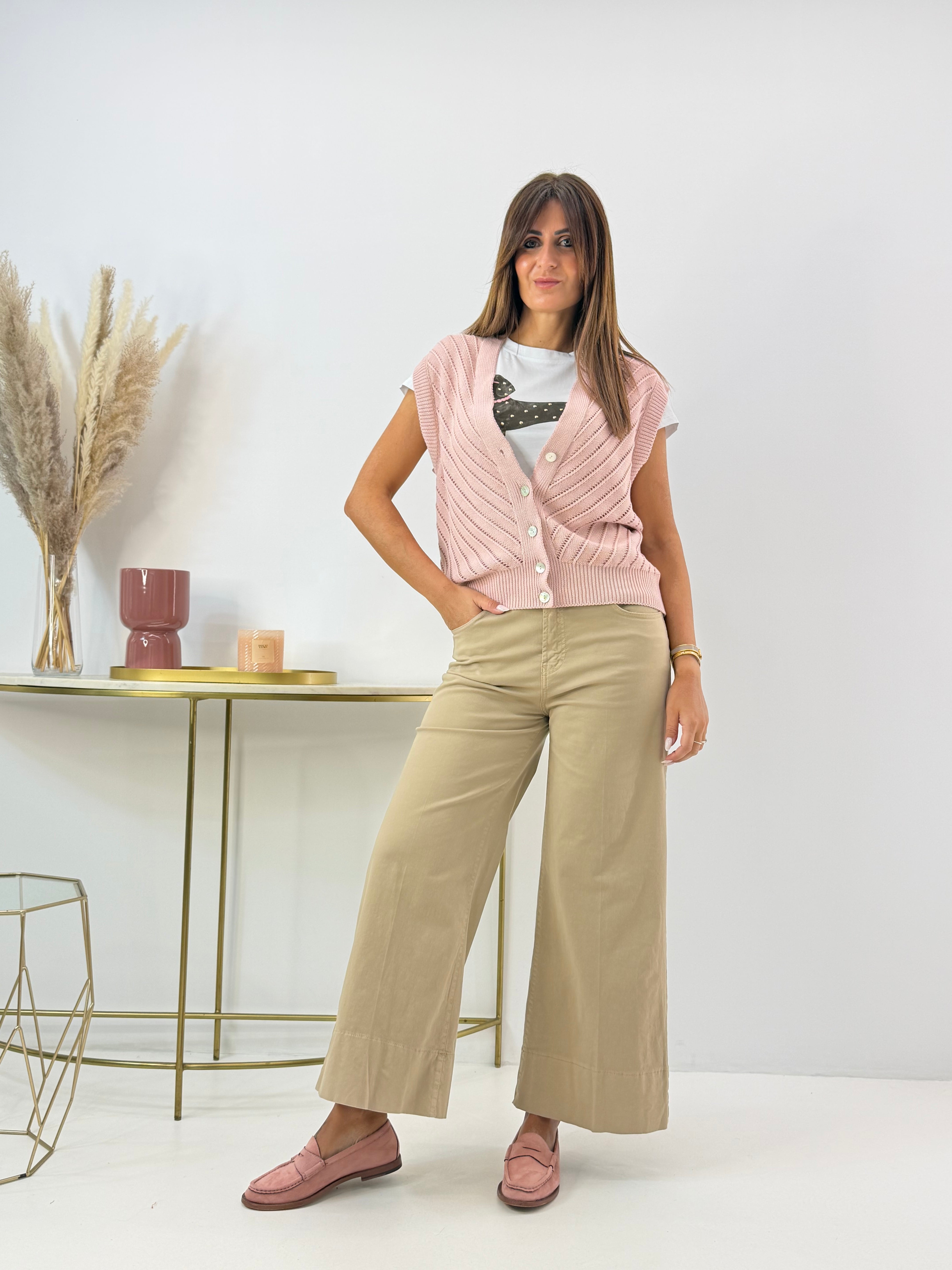 GILET ANNET IN FILO