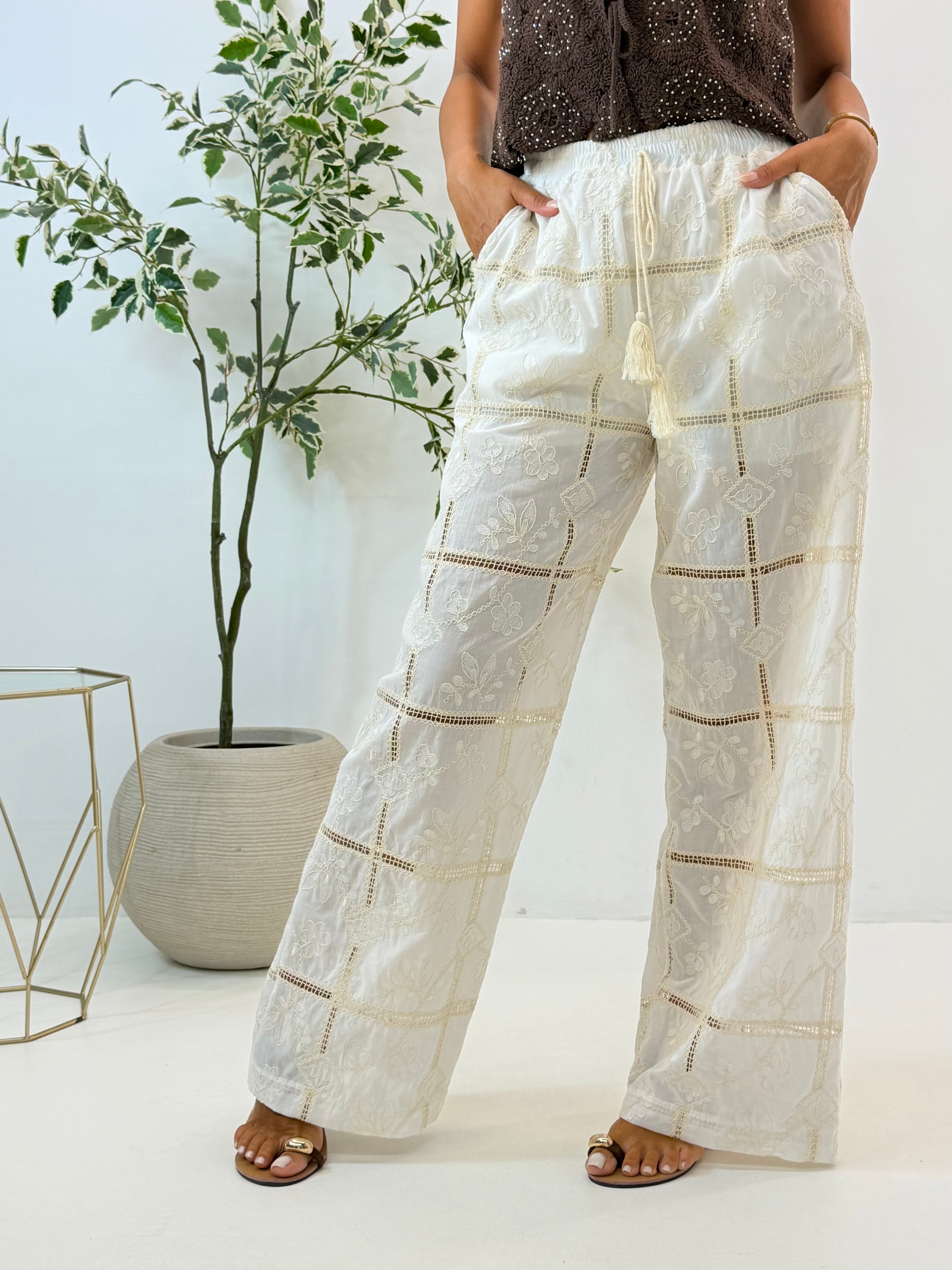 PANTALONE RILEY PANNA