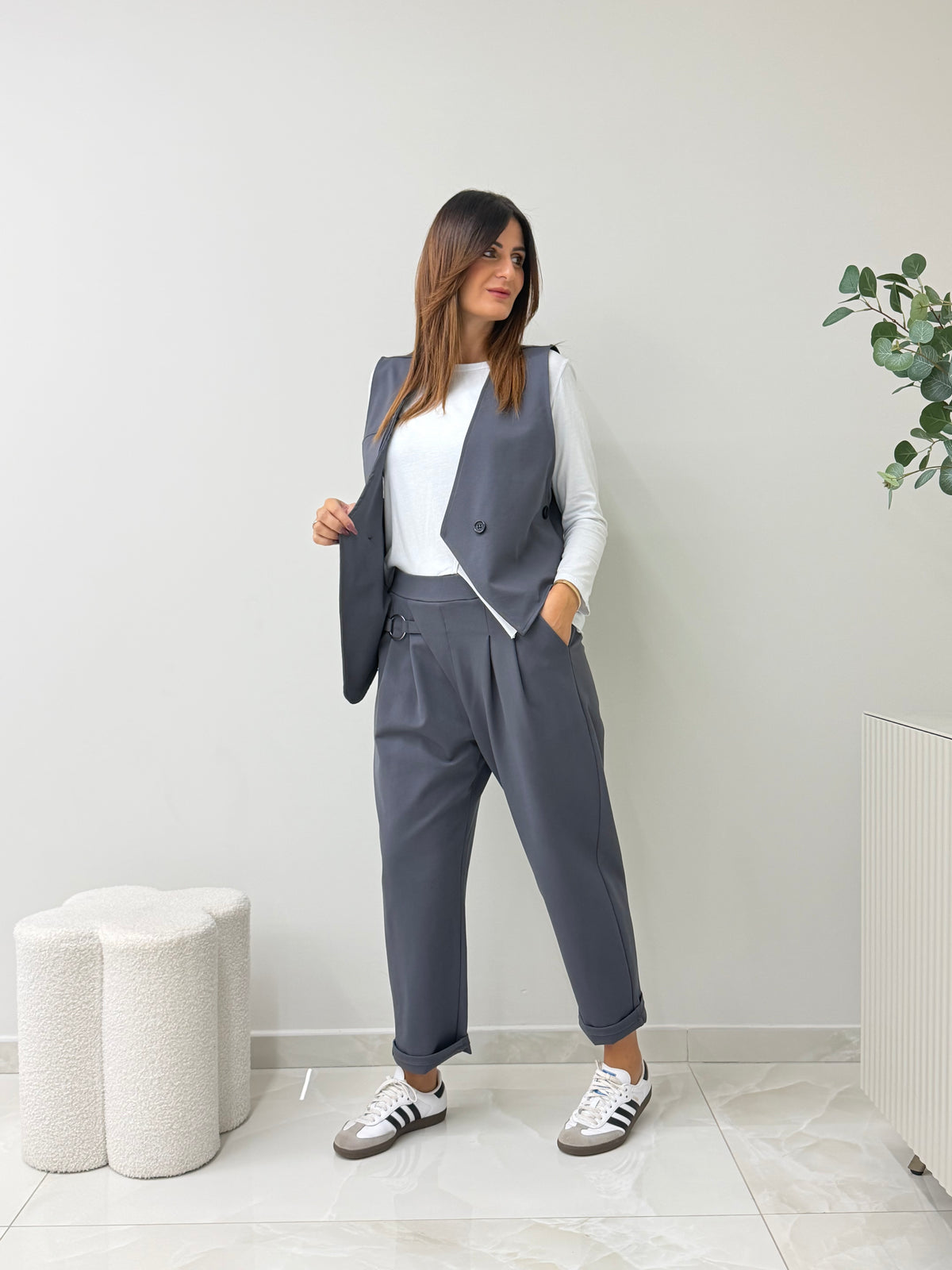 GILET TOKYO GRIGIO