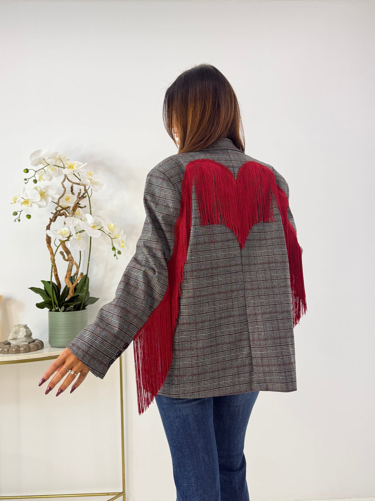 BLAZER KUPRA FANTASIA GRIGIA