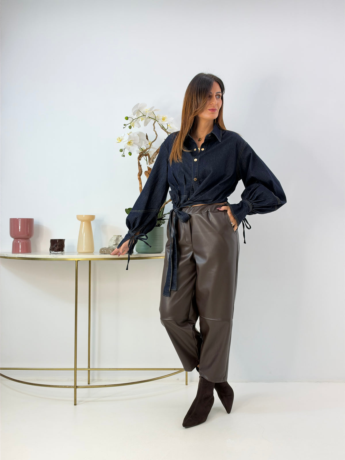 CAMICIA ATHENA IN DENIM
