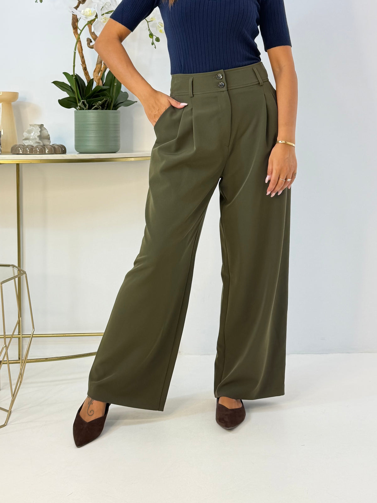 PANTALONE MONIA VERDE