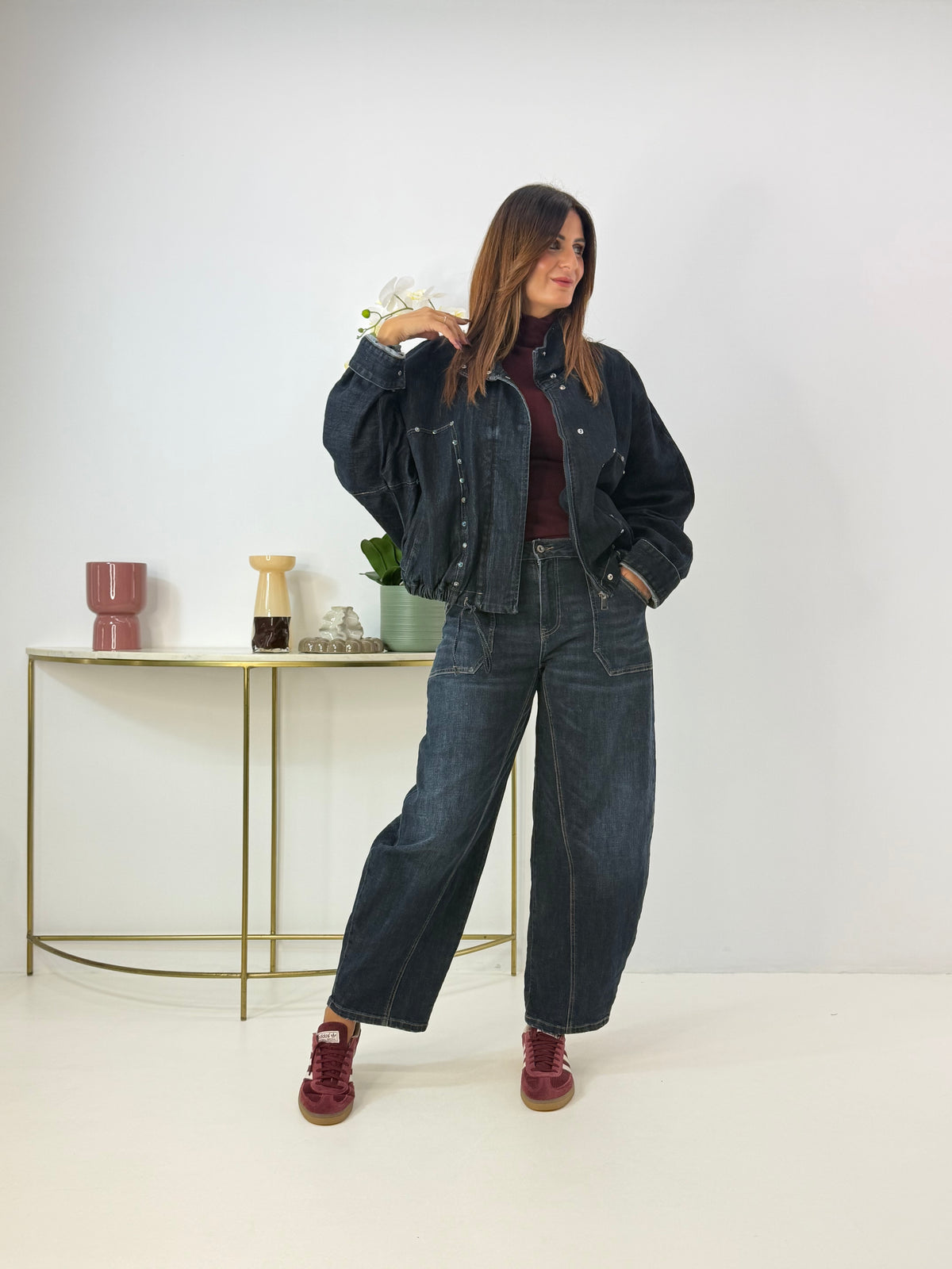 GIACCA LEA IN DENIM