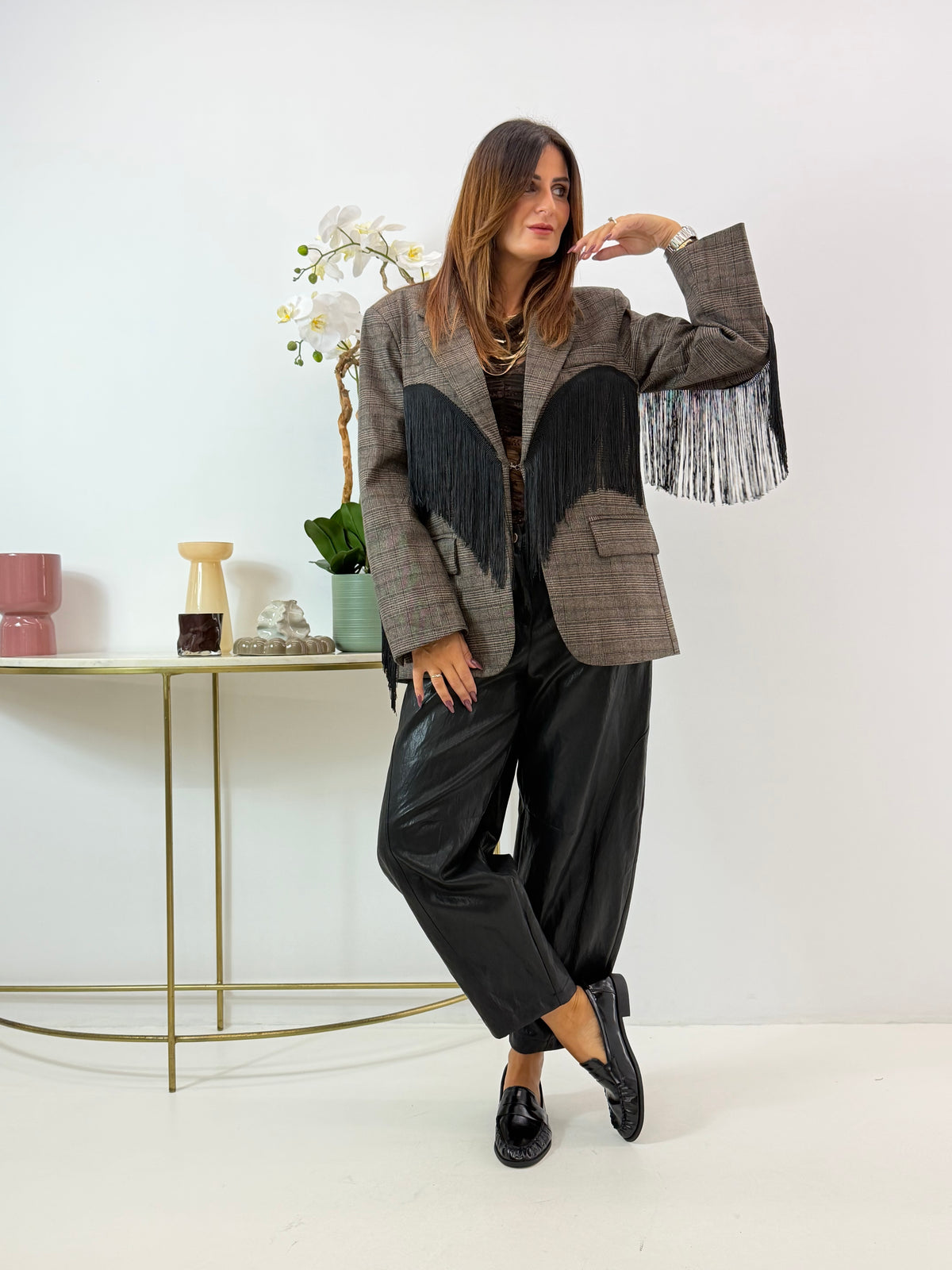 BLAZER KUPRA FANTASIA NERO