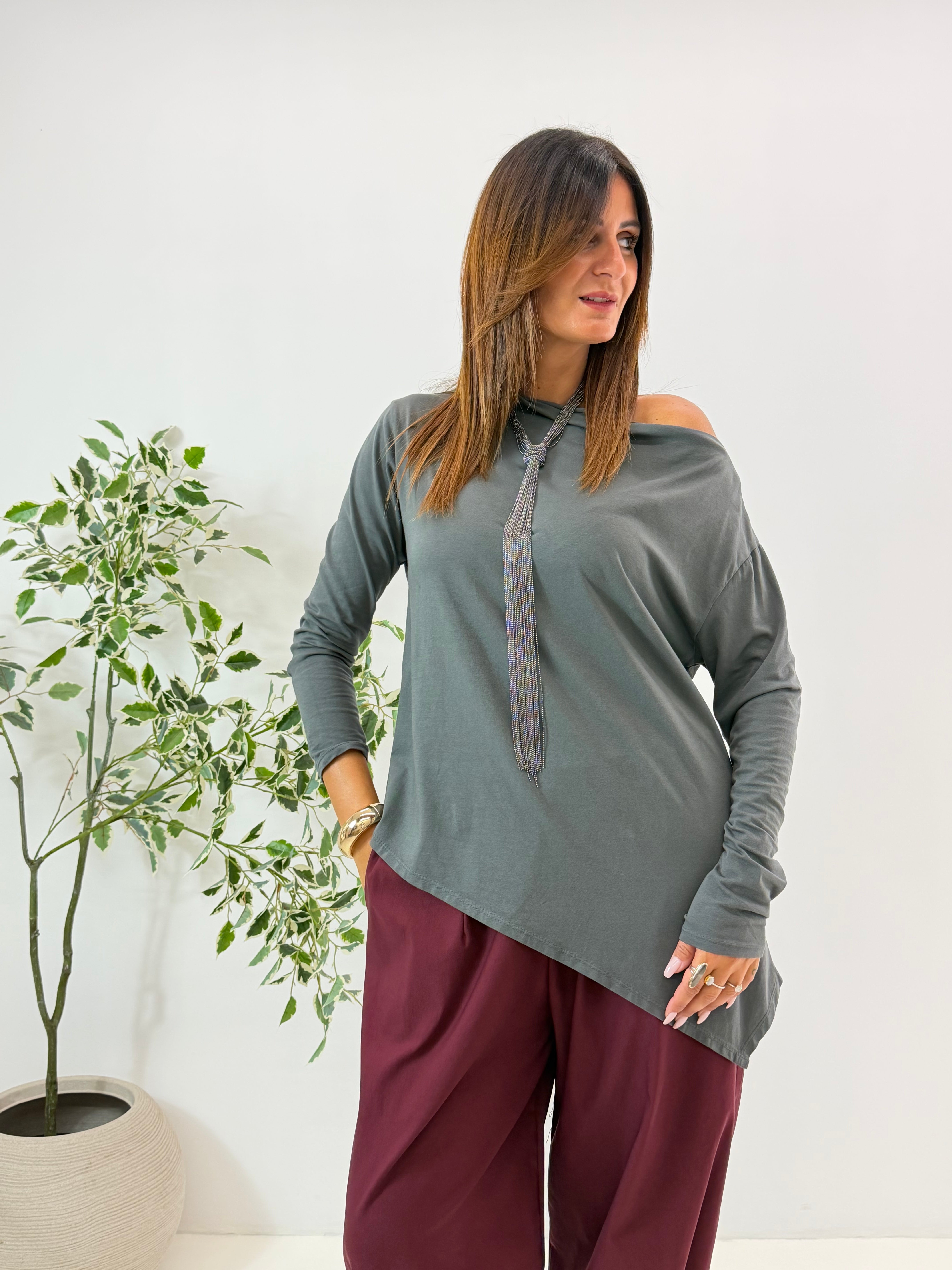 MAGLIA KYOTO GRIGIA
