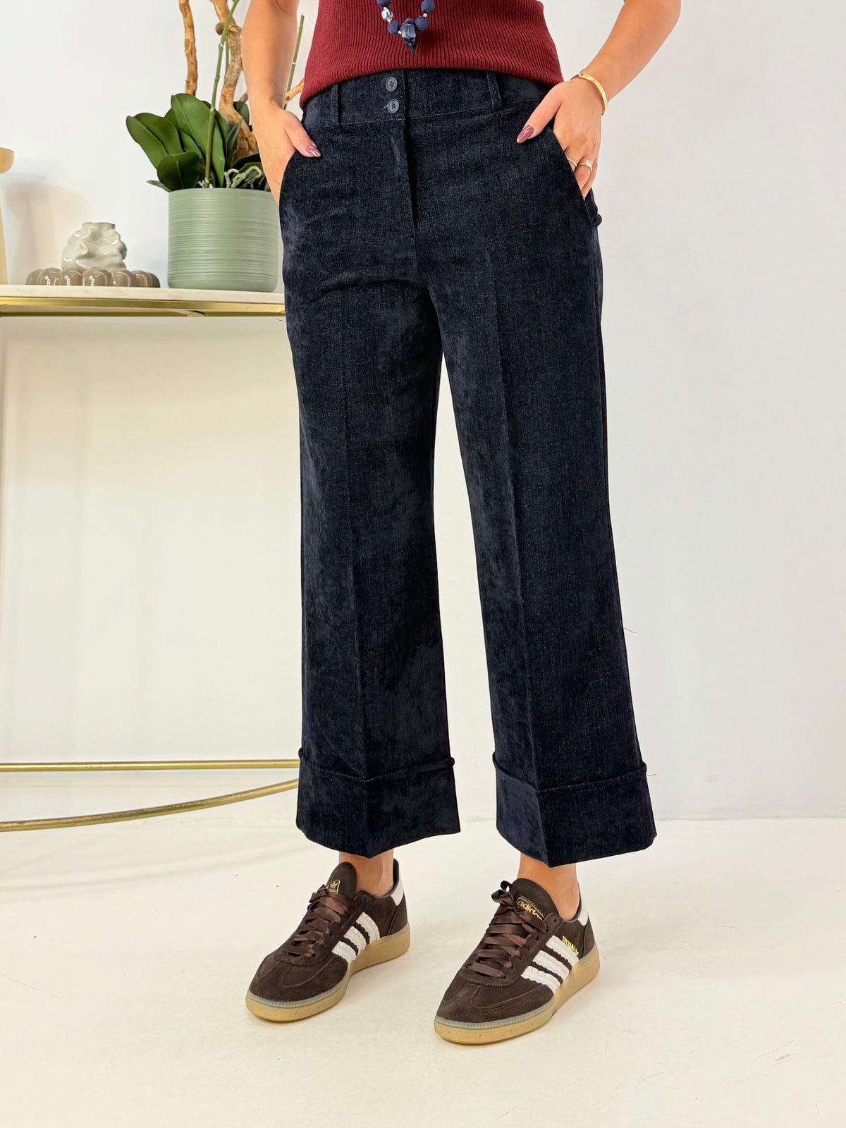 PANTALONE CAROL BLU
