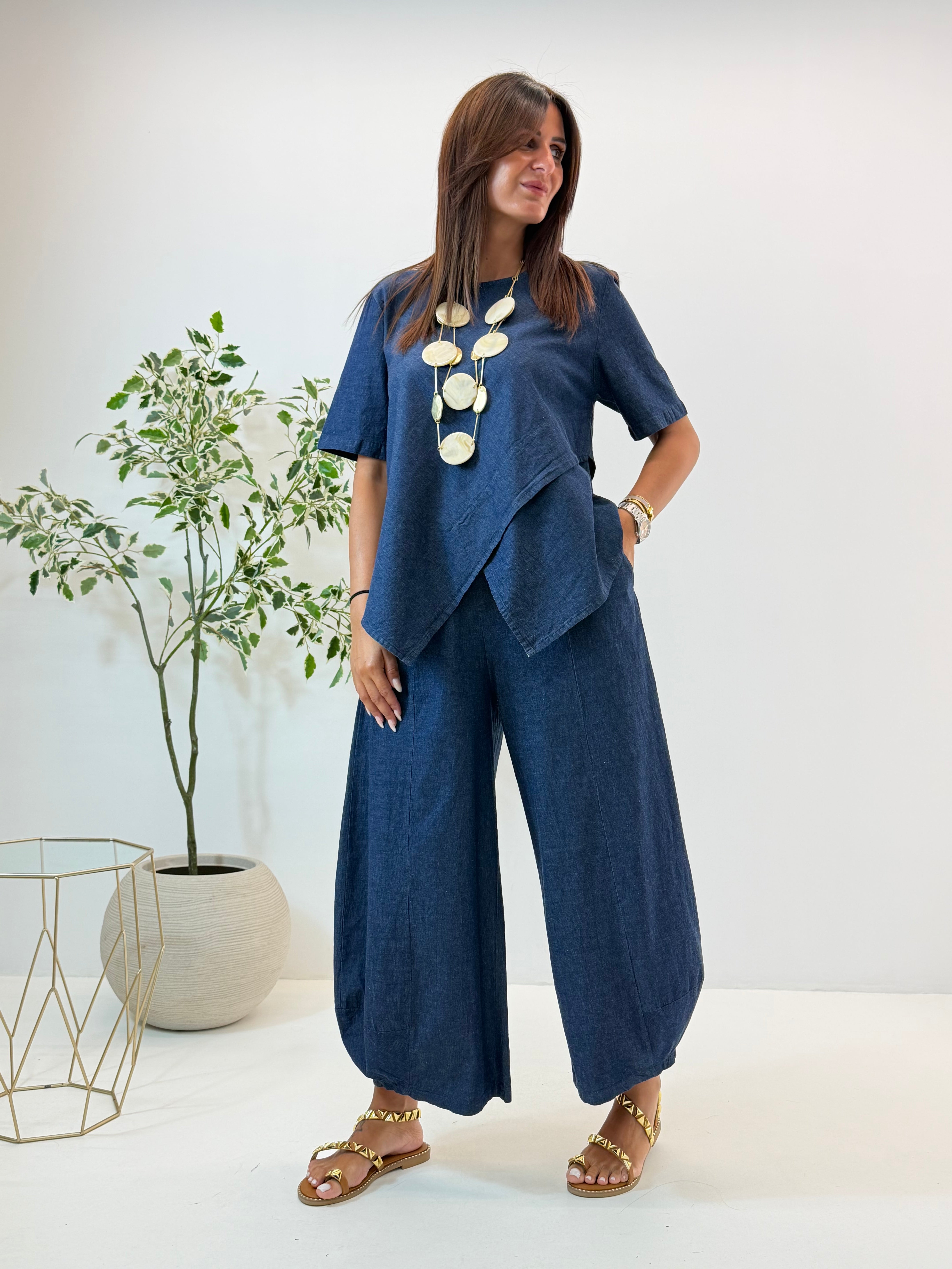 PANTALONE LAIKA IN DENIM