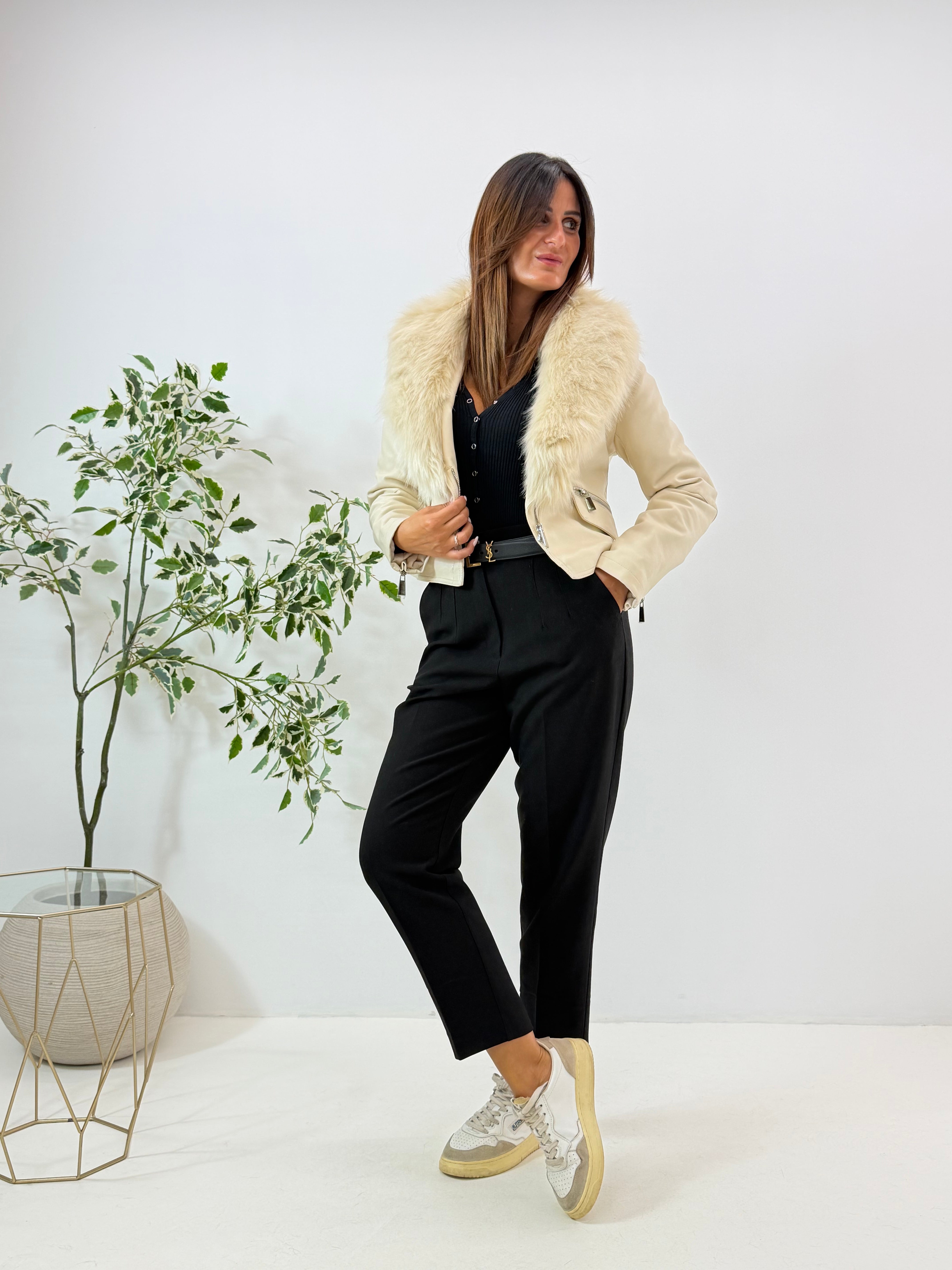 GIACCA PARIS IN ECOPELLE