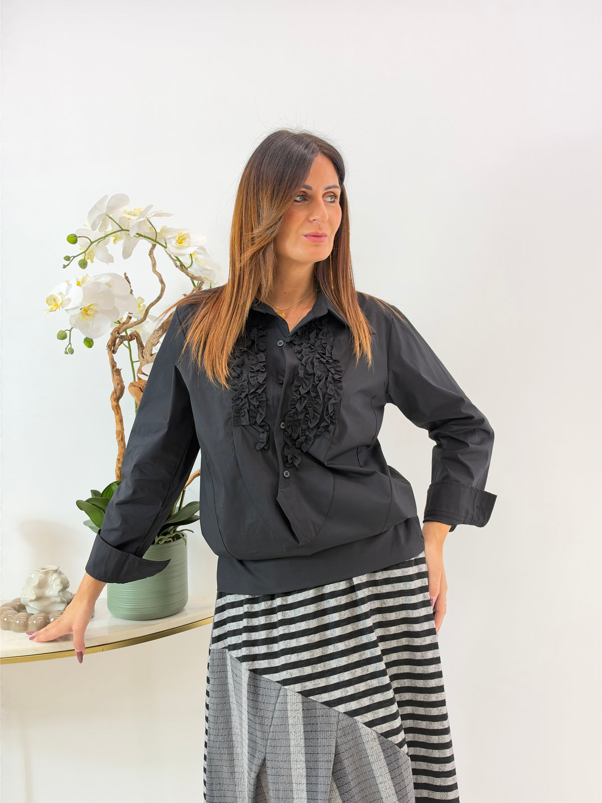 CAMICIA ROXY WENDY NERA