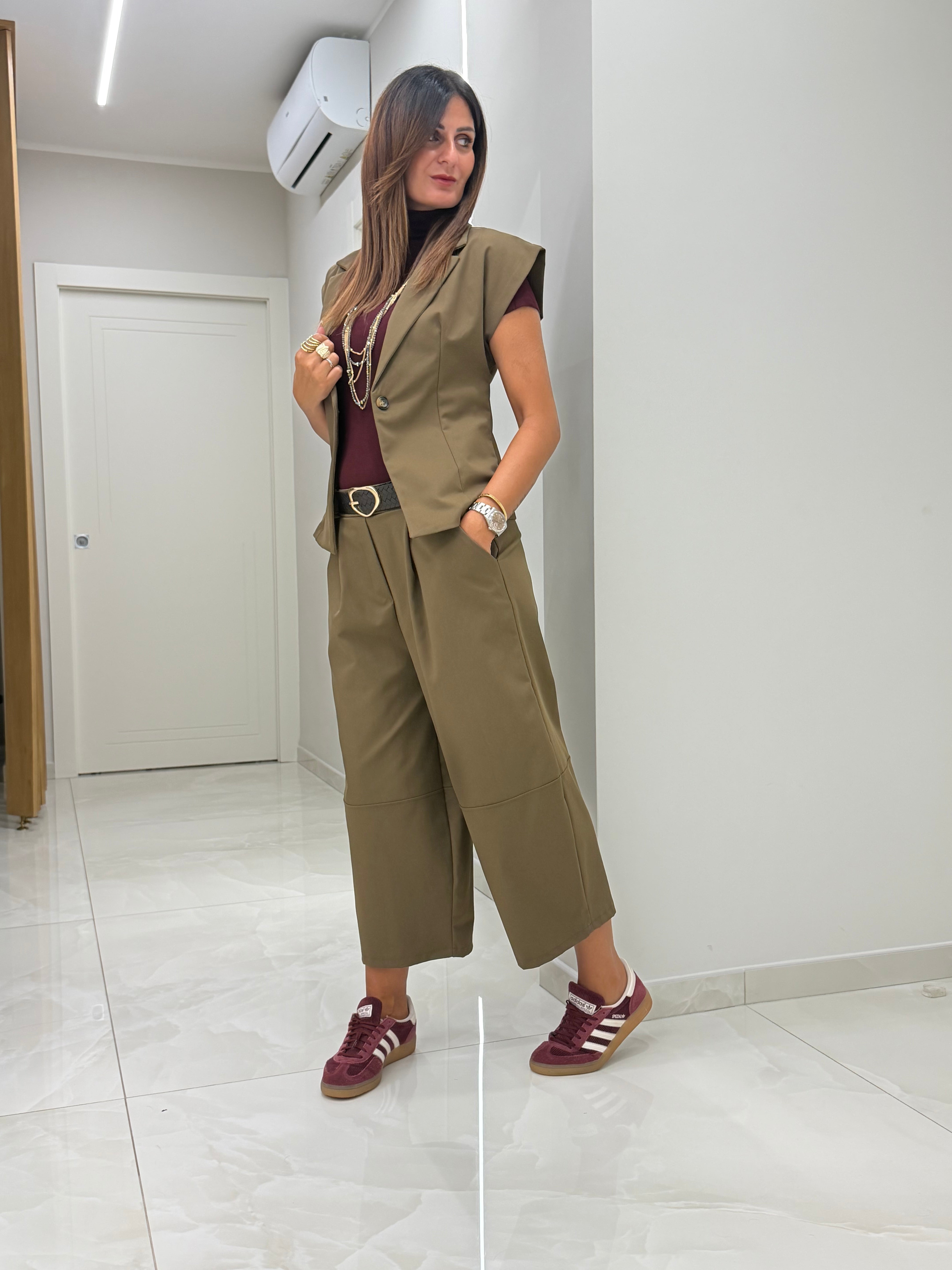 PANTALONE SORAYA VERDE