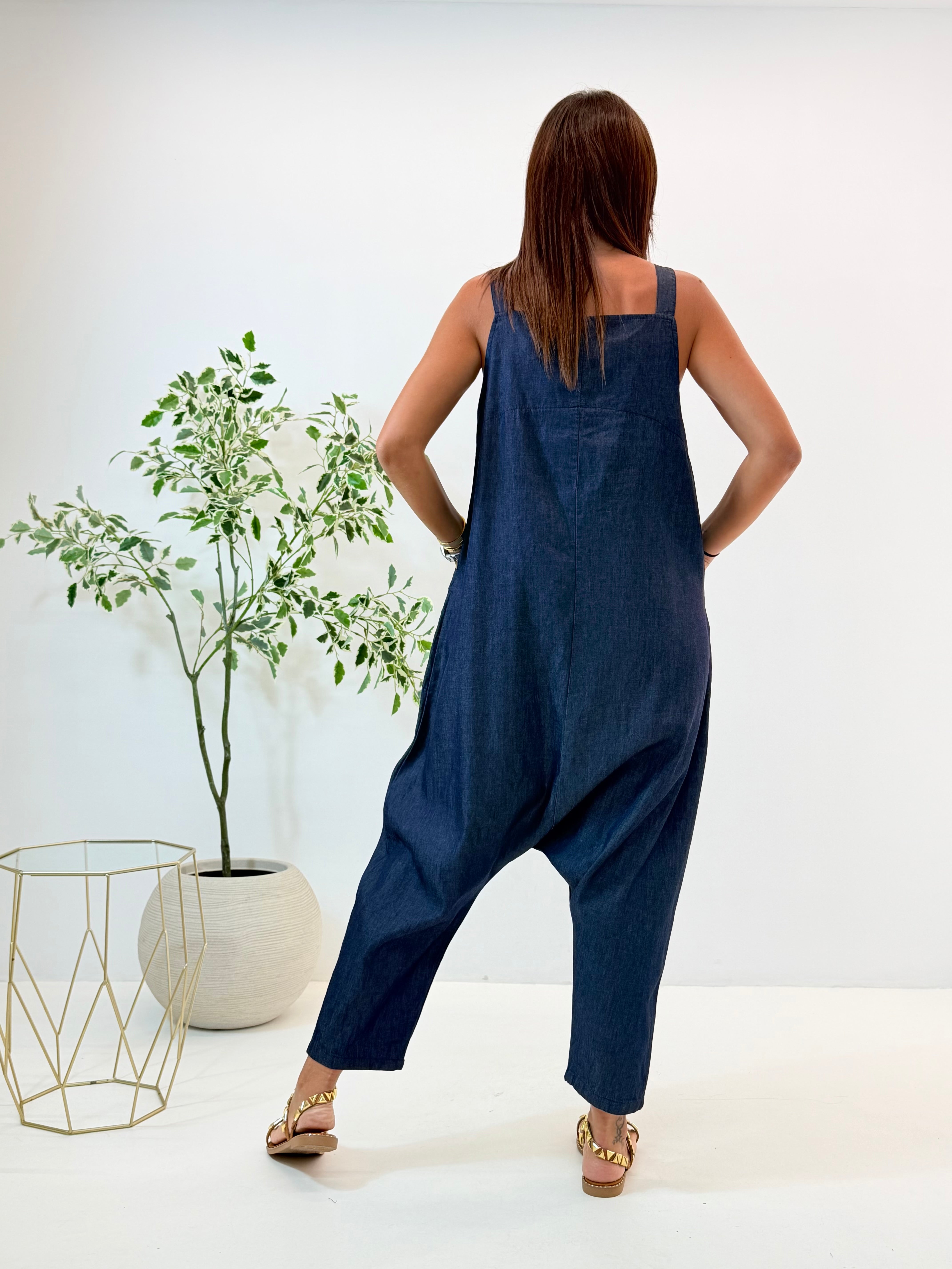 SALOPETTE VIVY IN DENIM