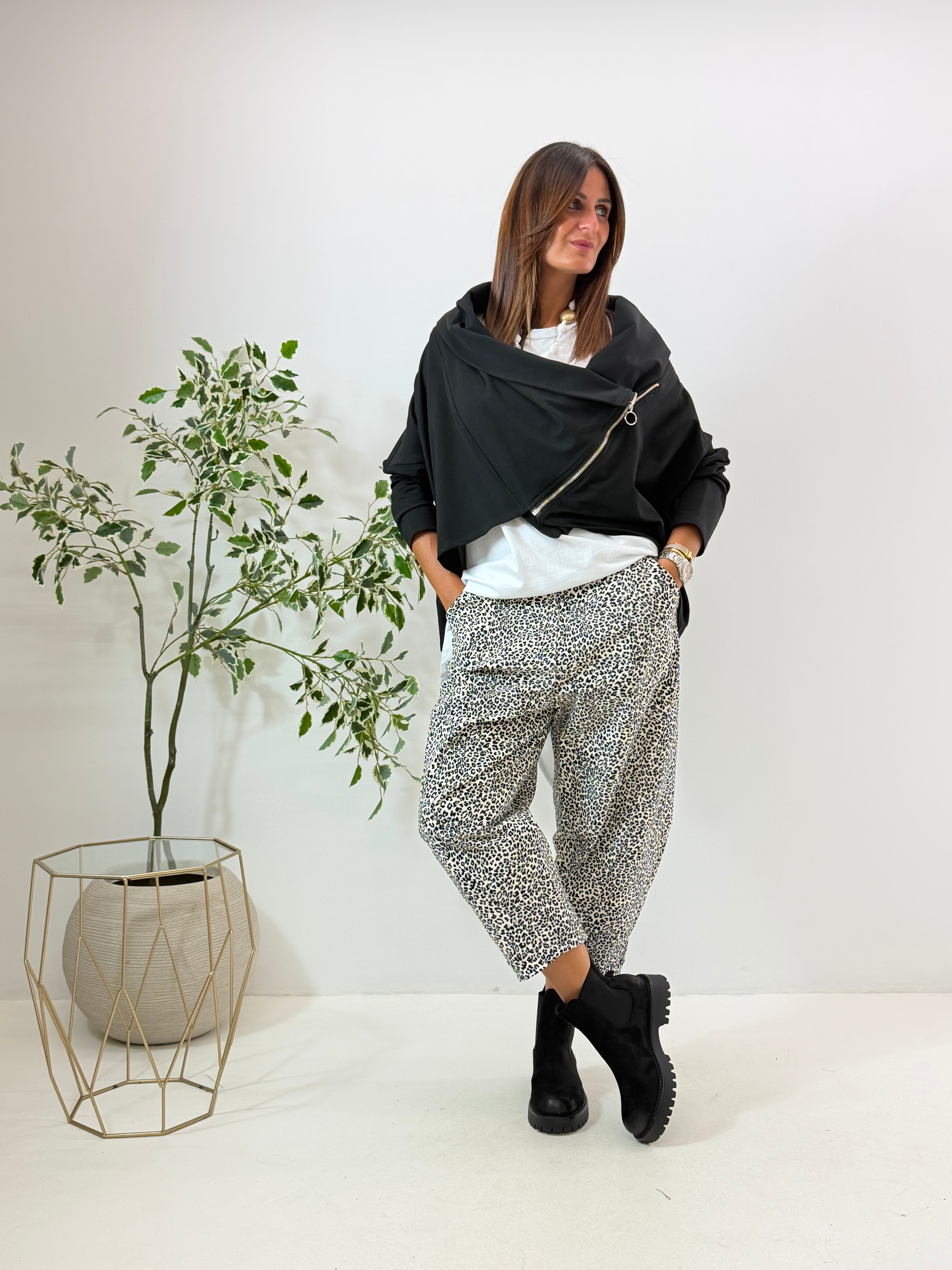 CARDIGAN AMABEL WENDY NERO