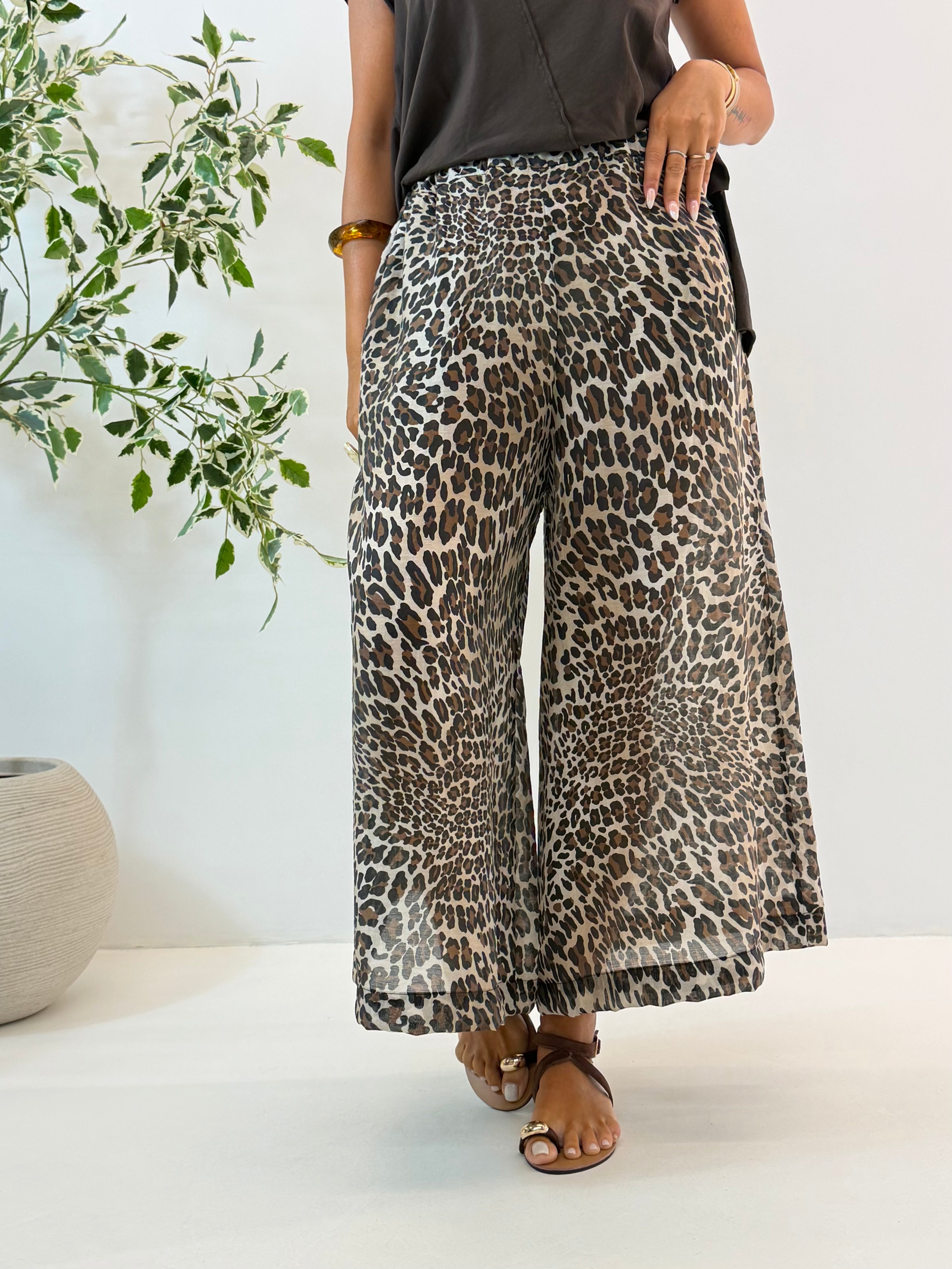 PANTALONE LEA WENDY MACULATO