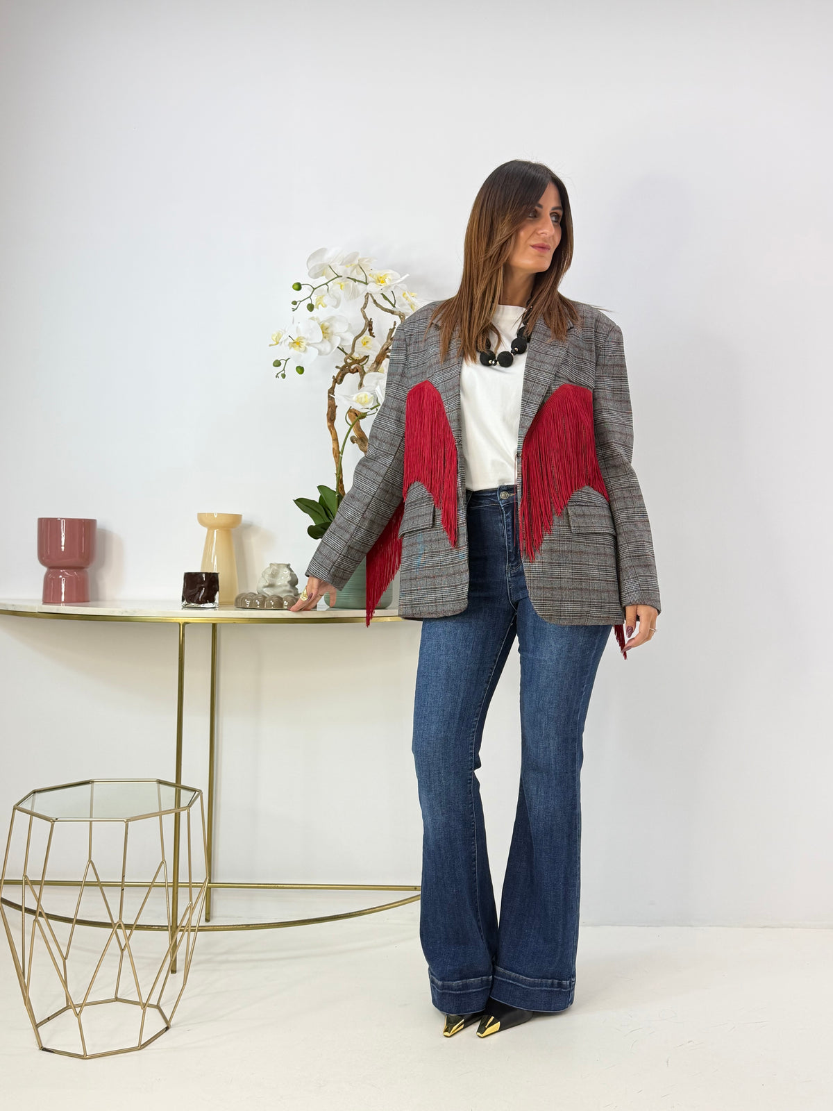 JEANS LILIA A ZAMPA